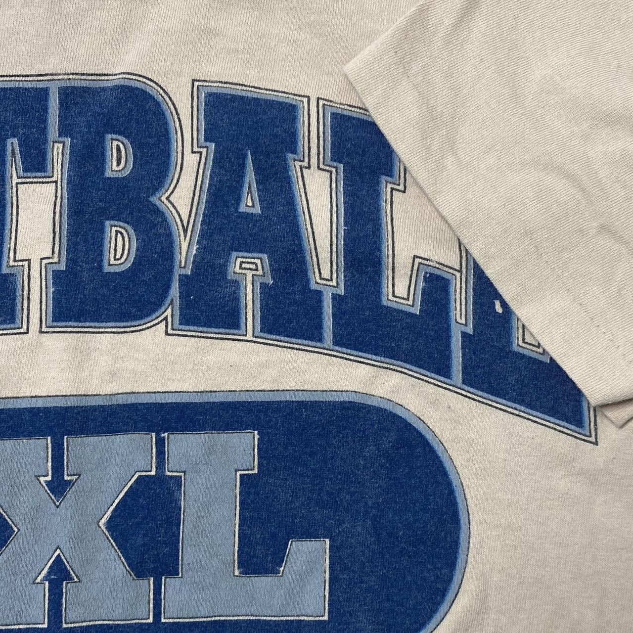 Other Vintage Football Athletic Dept. Beige Sports Tee Size Medium Size US M / EU 48-50 / 2 - 3 Thumbnail