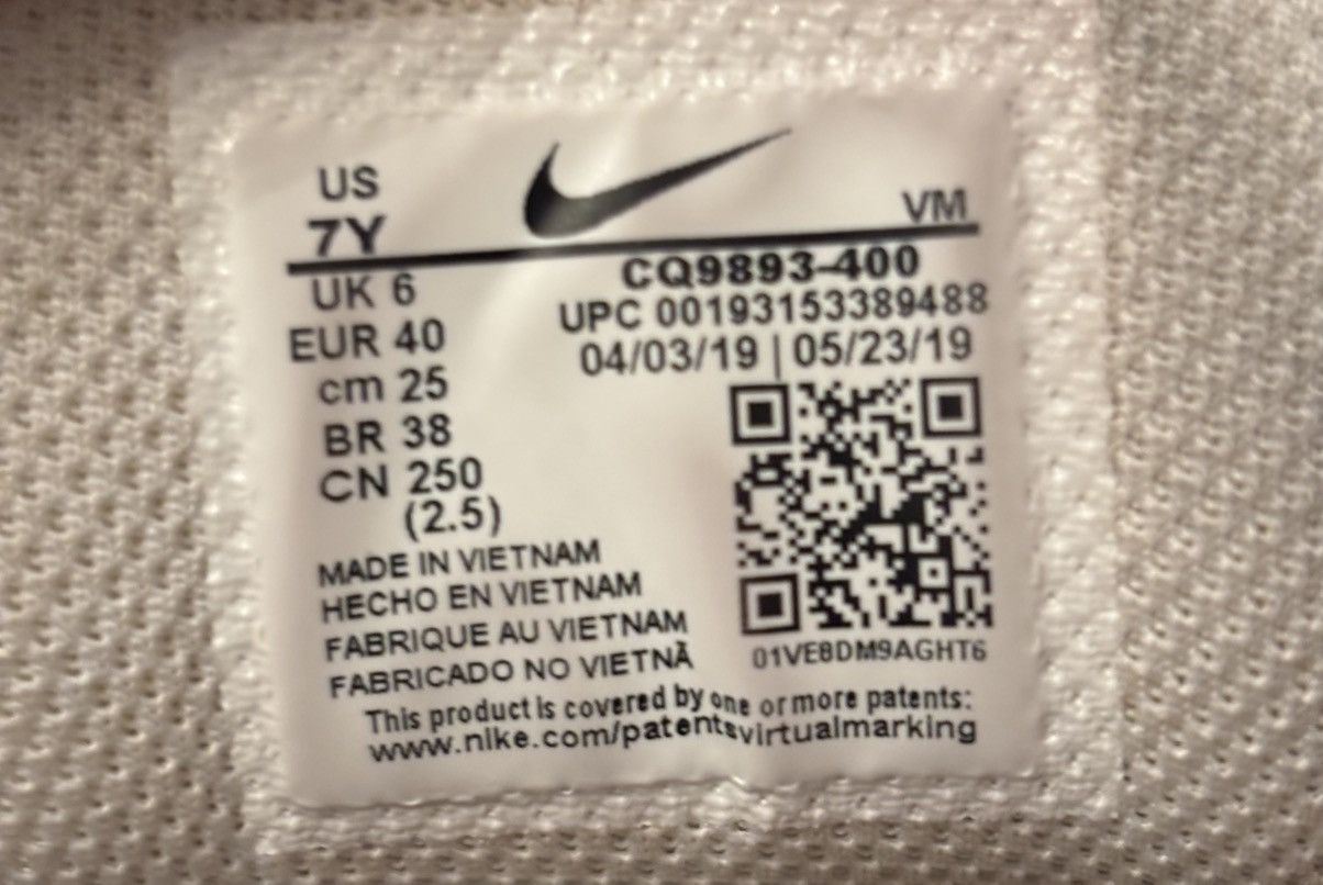 Nike Nike Air Max Plus GS '3D Glasses' Size US 7 / EU 40 - 9 Thumbnail