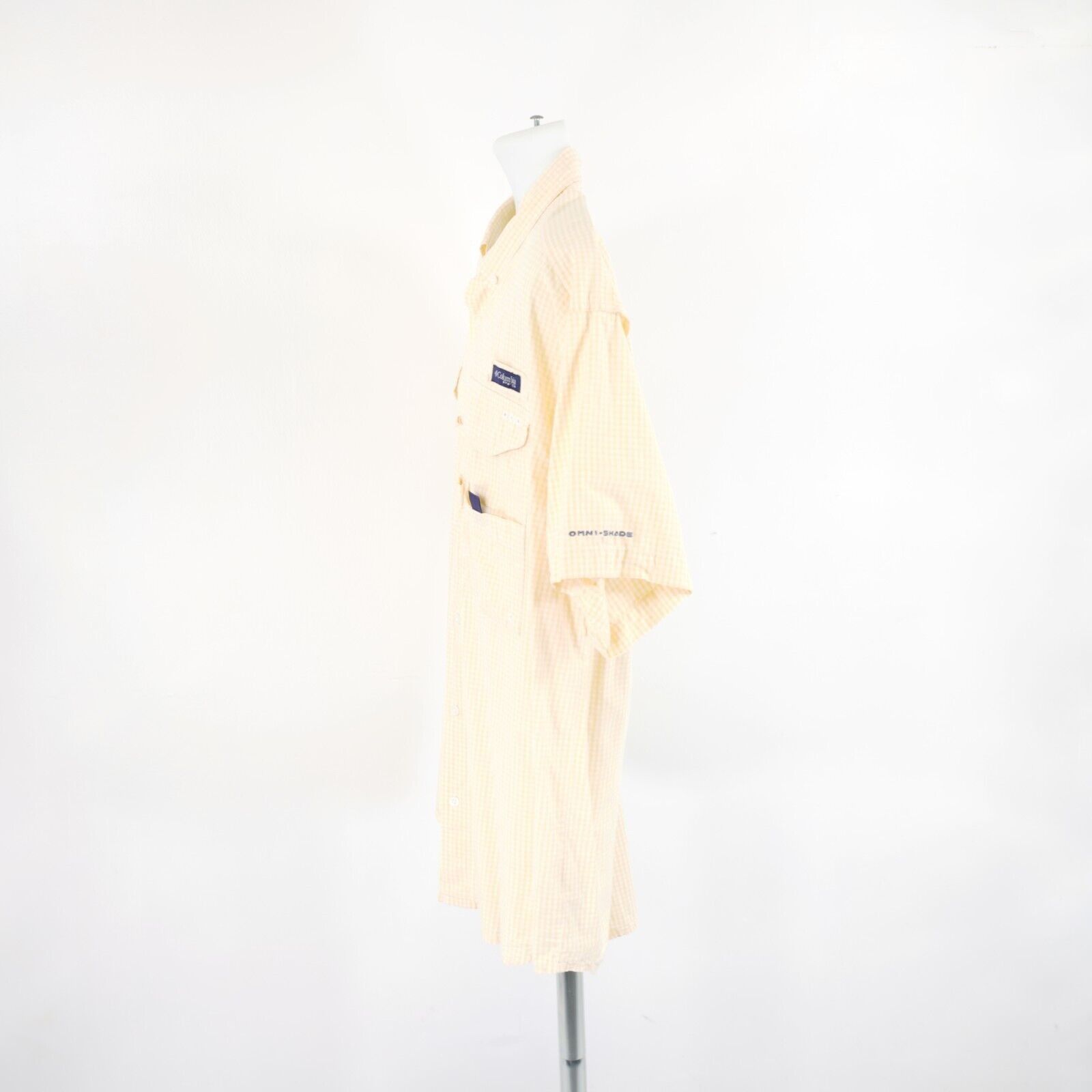 Columbia Columbia PFG 2XL Omni-Shade Super Bonehead Yellow Check Vent Size US XXL / EU 58 / 5 - 6 Thumbnail