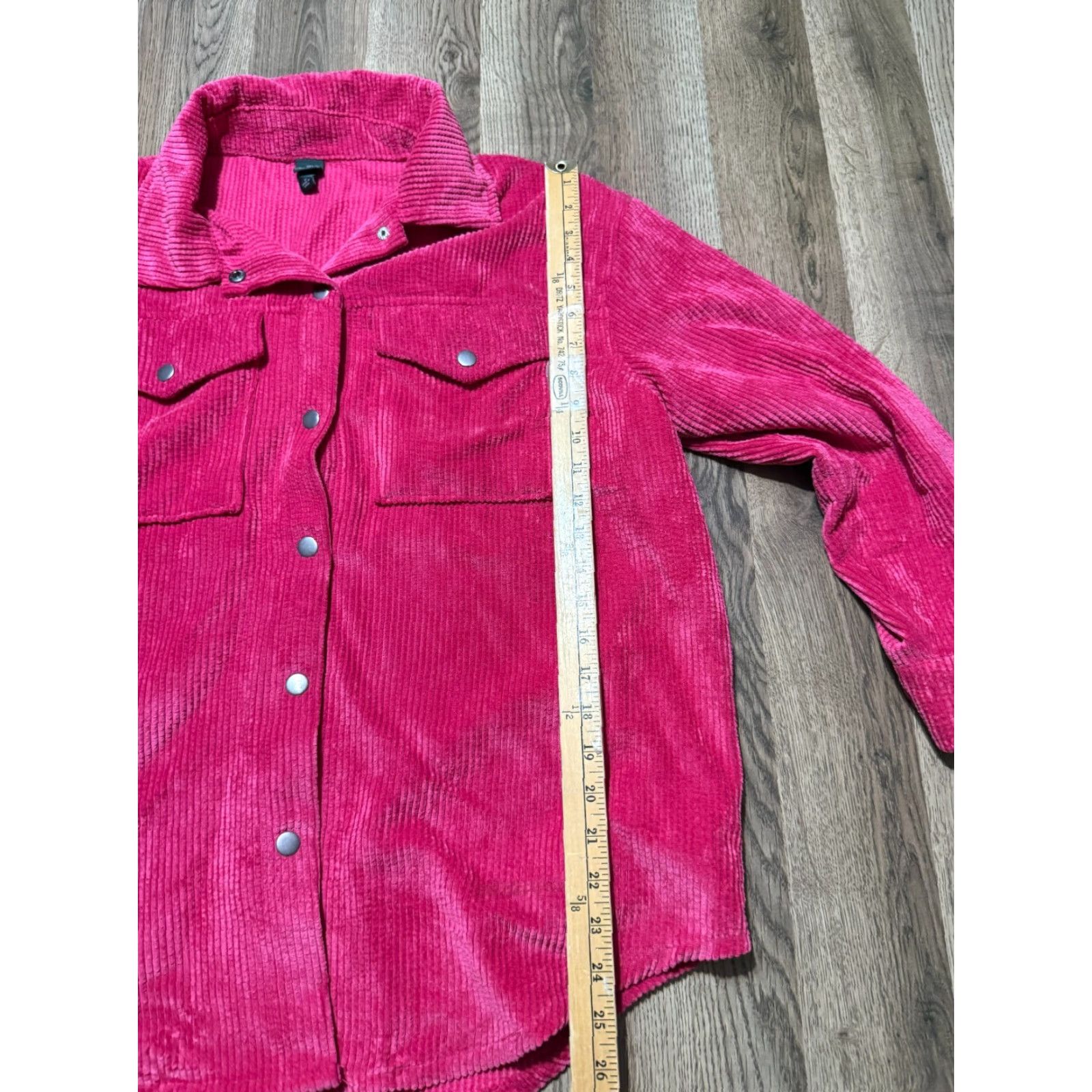 Vintage VINTAGE: No — Wild Fable Shirt Women’s Medium Pink Long Sleeve Button Up Shirt Size M / US 6-8 / IT 42-44 - 6 Thumbnail