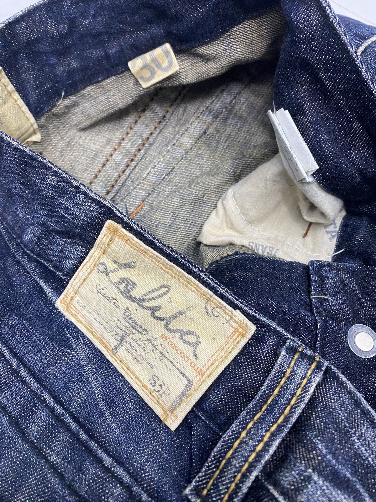 Hysteric Glamour FLARE JEANS LOLITA WASHED DISTRESSED DENIM JEANS Size US 32 / EU 48 - 8 Thumbnail