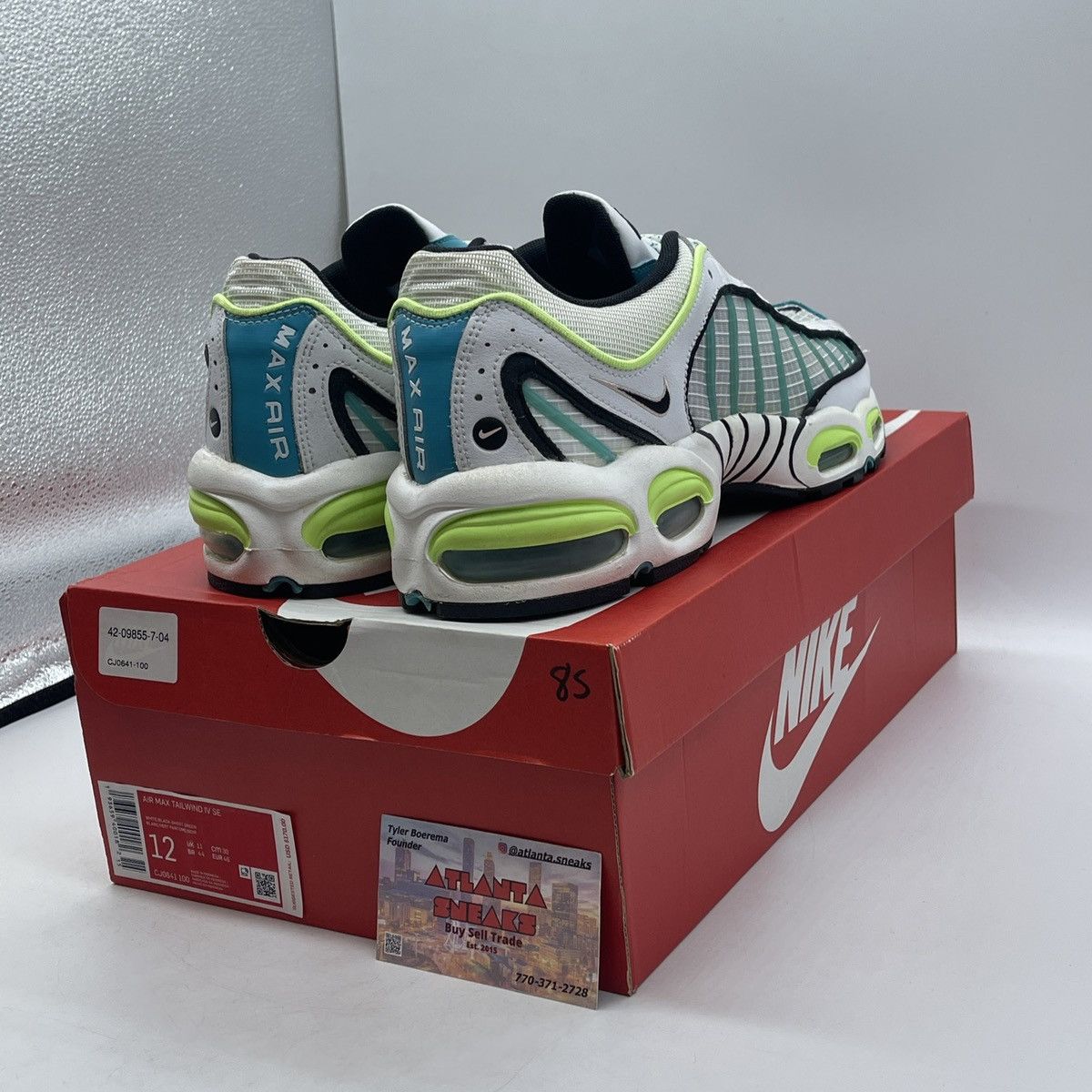 Nike Air max tailwind 4 transparent Size US 12 / EU 45 - 5 Thumbnail