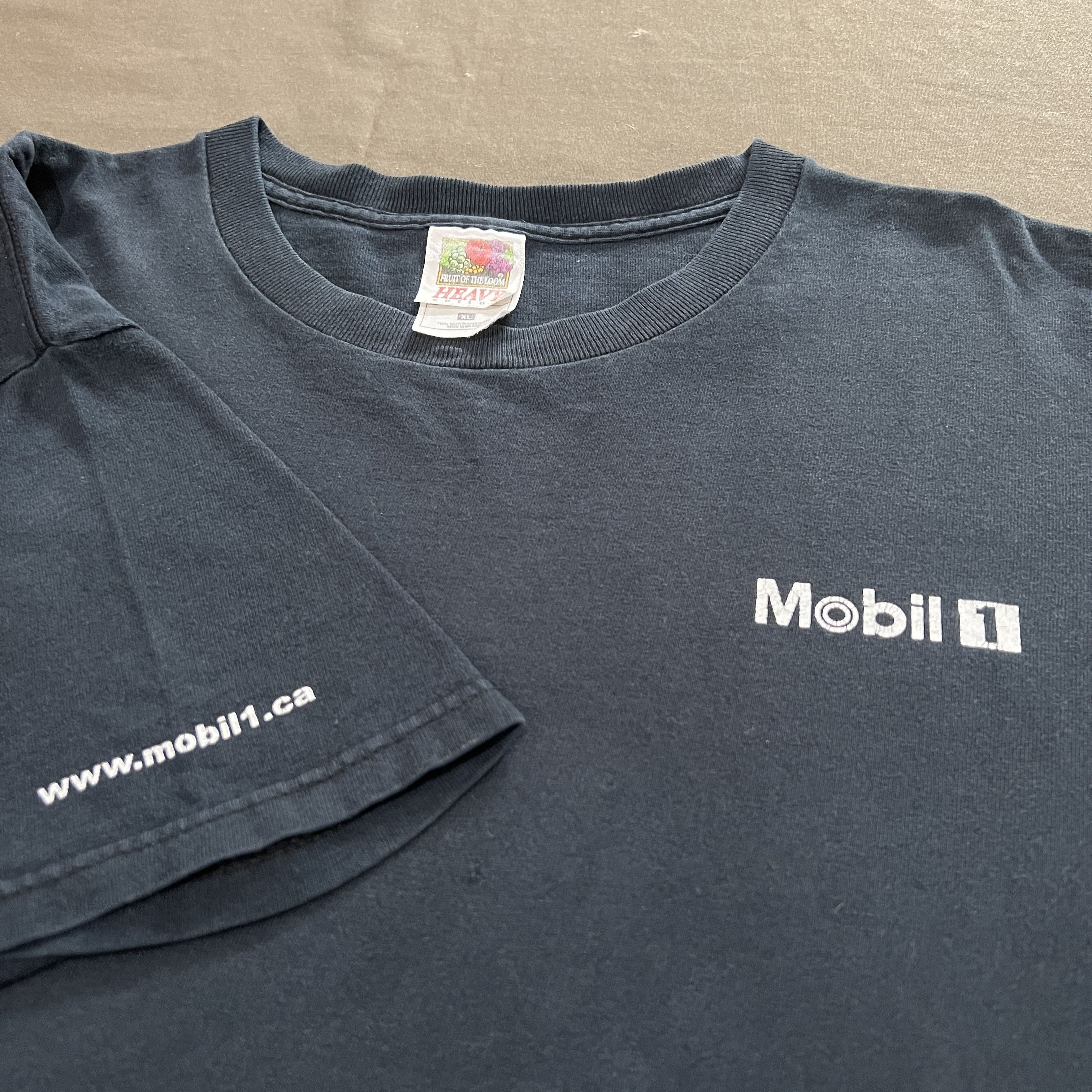 Ferrari Vintage Mobile West McLaren Mercedes F1 Formula 1 Promo Tee Size US XL / EU 56 / 4 - 7 Thumbnail