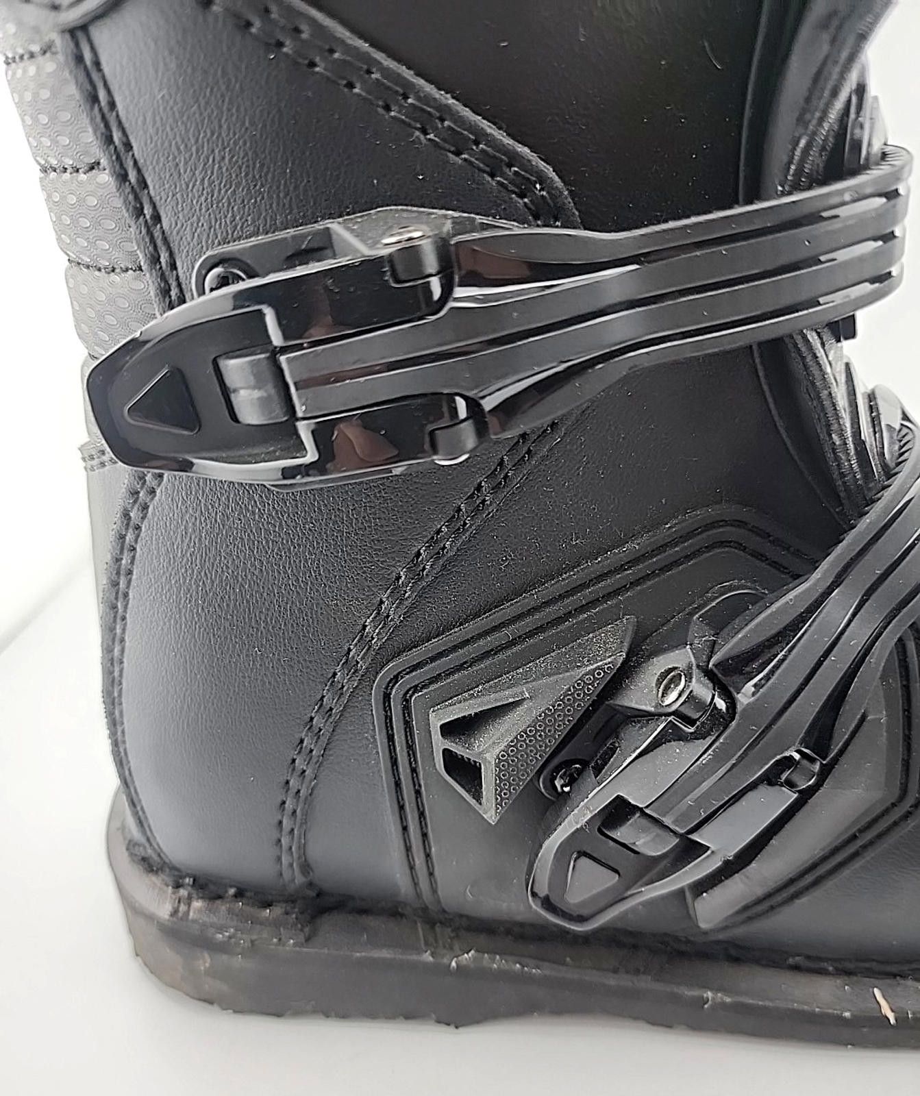 O'Neill MX Rider Motorcycle Motocross Youth Sz 5 Black Steel Toe Size ONE SIZE - 9 Thumbnail