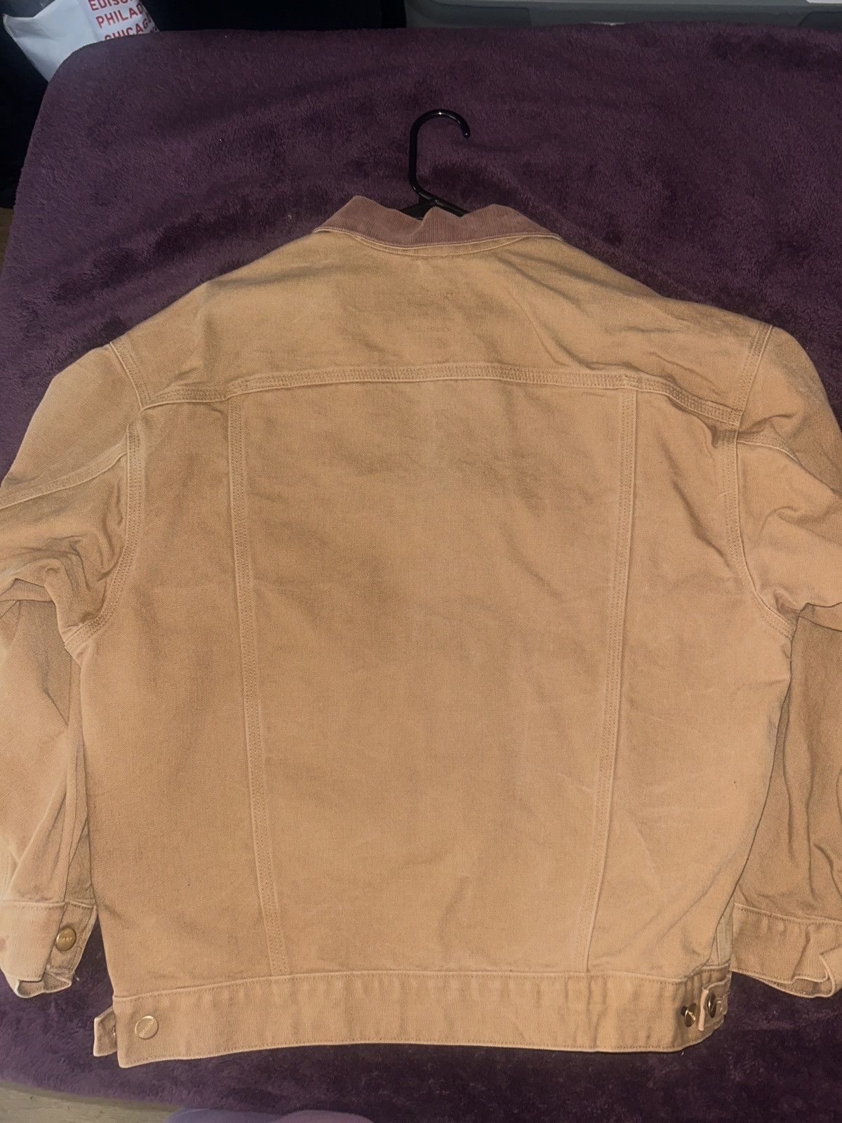 Carhartt Carhartt Jacket with Brown Corduroy Collar Size US XL / EU 56 / 4 - 2 Thumbnail