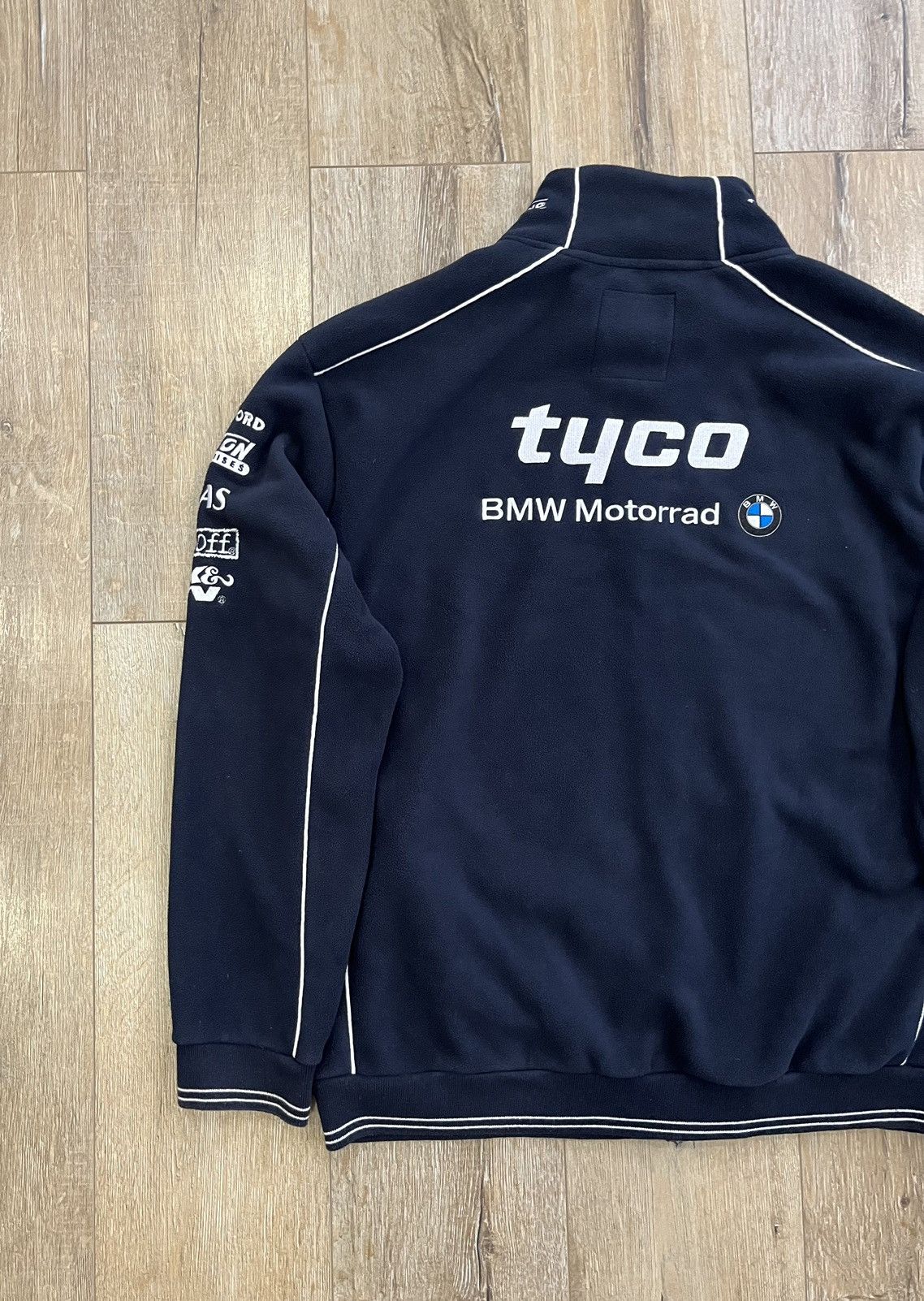 BMW VINTAGE BMW FLEECE JACKET Size US XXL / EU 58 / 5 - 14 Thumbnail