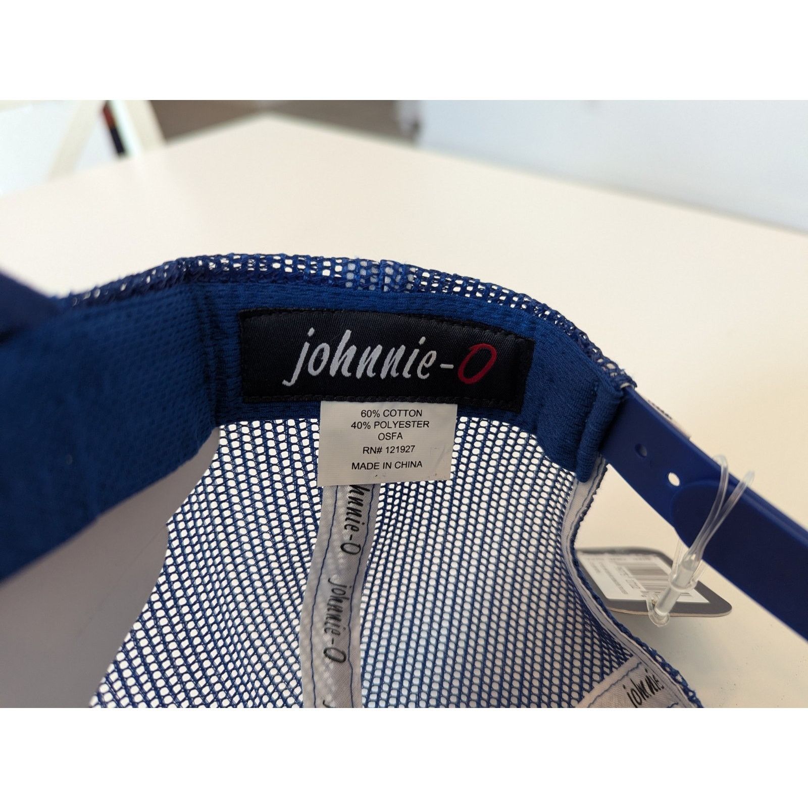 johnnie-O Johnnie O Hat Cap Snap One Size Blue Baseball Golf Snapback Size ONE SIZE - 8 Thumbnail