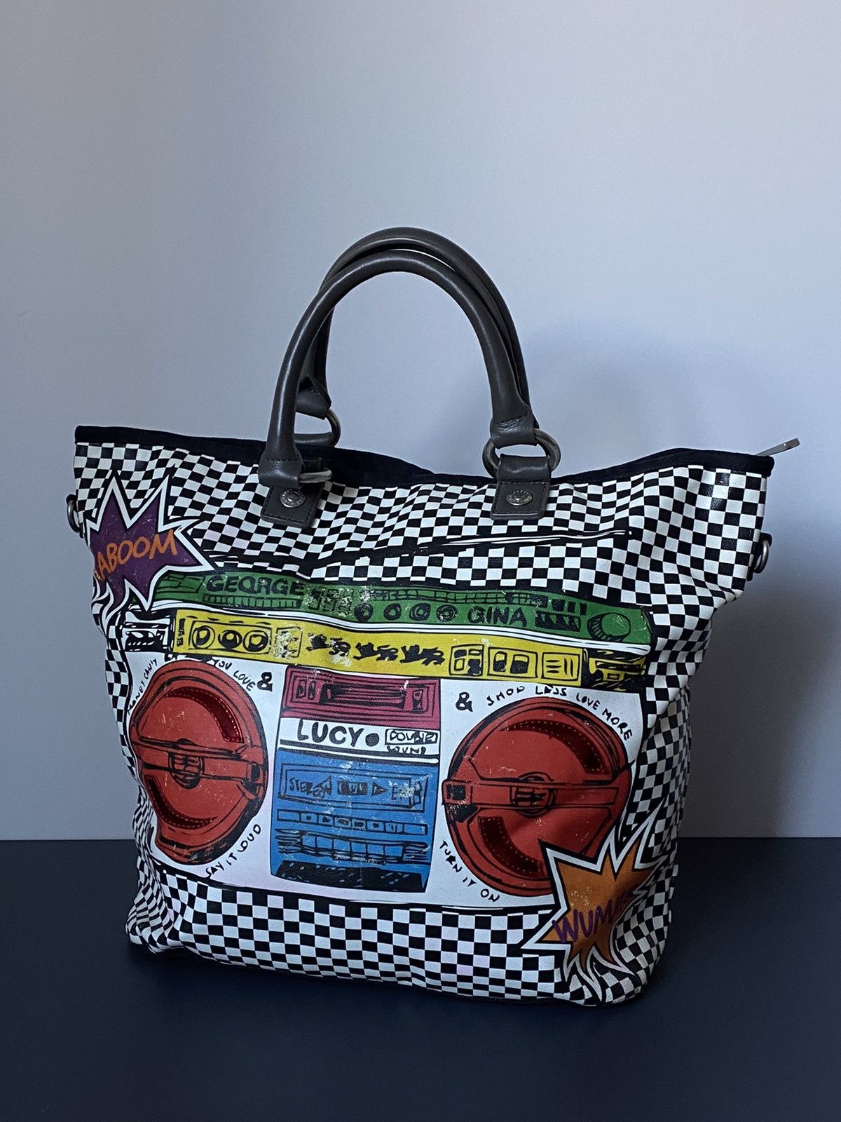 Vintage GGL George Gina Lucy Bag Overprint Japanese Avant Garde Y2K Size ONE SIZE - 1 Thumbnail