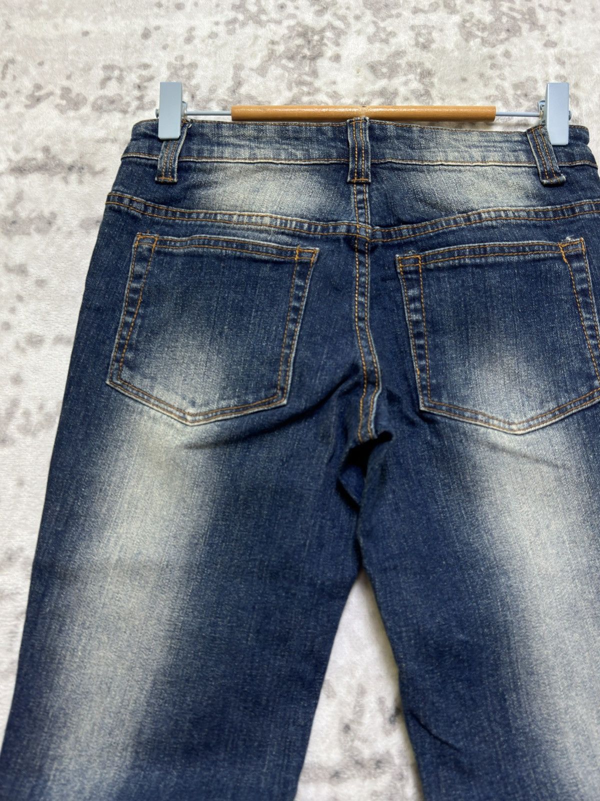 Hysteric Glamour Vintage Free’s Mart Bootcut Flare Acid Washed Jeans Size US 27 - 10 Thumbnail