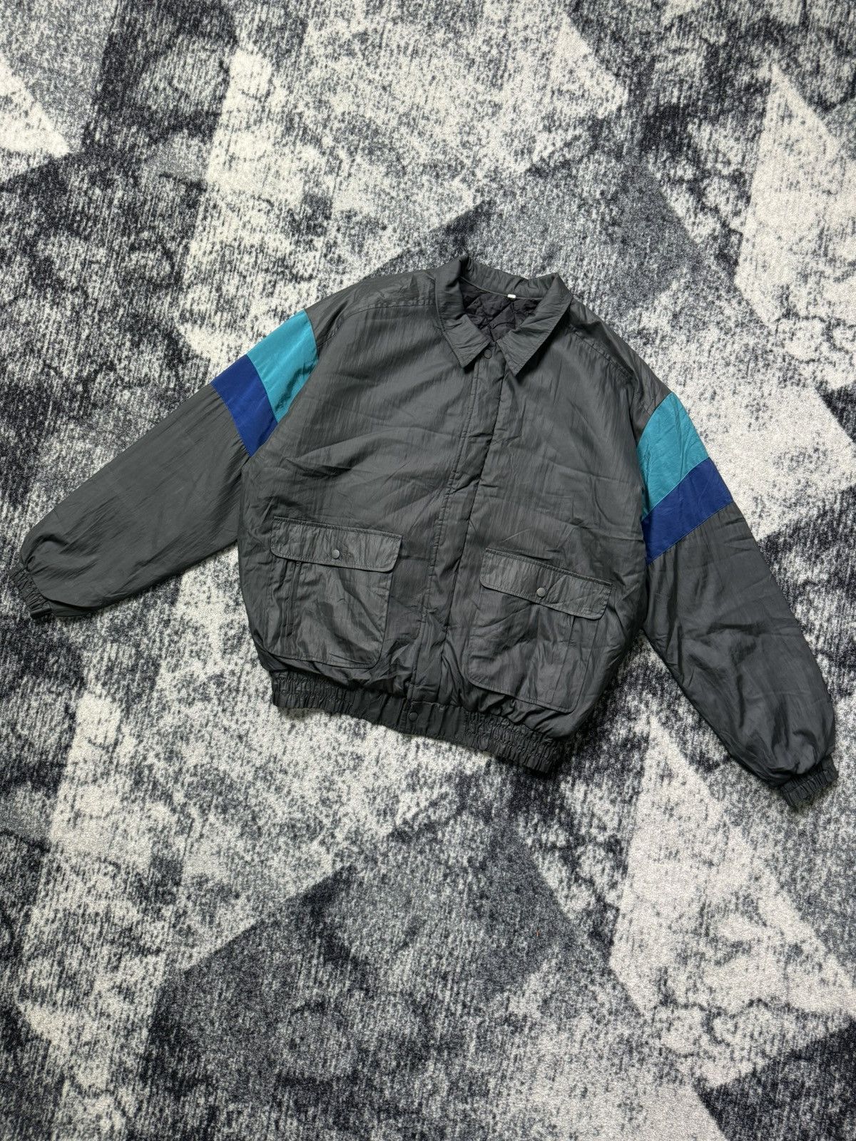 Japanese Brand × Vintage Japan Brand Mitsukoshi Bomber Jacket Similar Kapital Y2K 90s Size US M / EU 48-50 / 2 - 1 Thumbnail