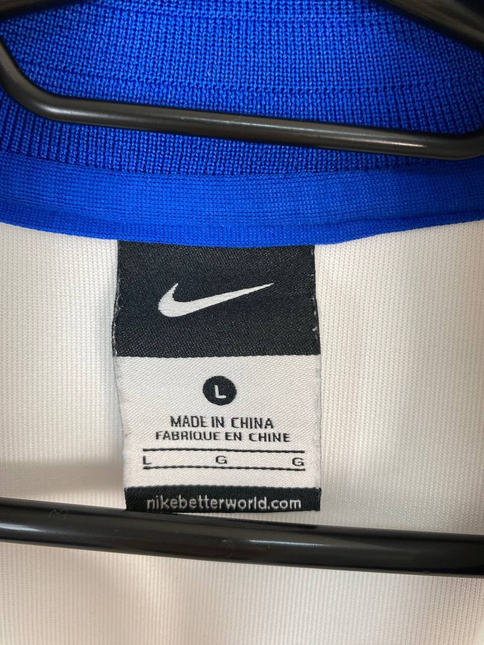 Nike × Vintage ENGLAND N98 AUTHENTIC FOOTBALL SOCCER JACKET NIKE 624745-100 Size US L / EU 52-54 / 3 - 4 Thumbnail