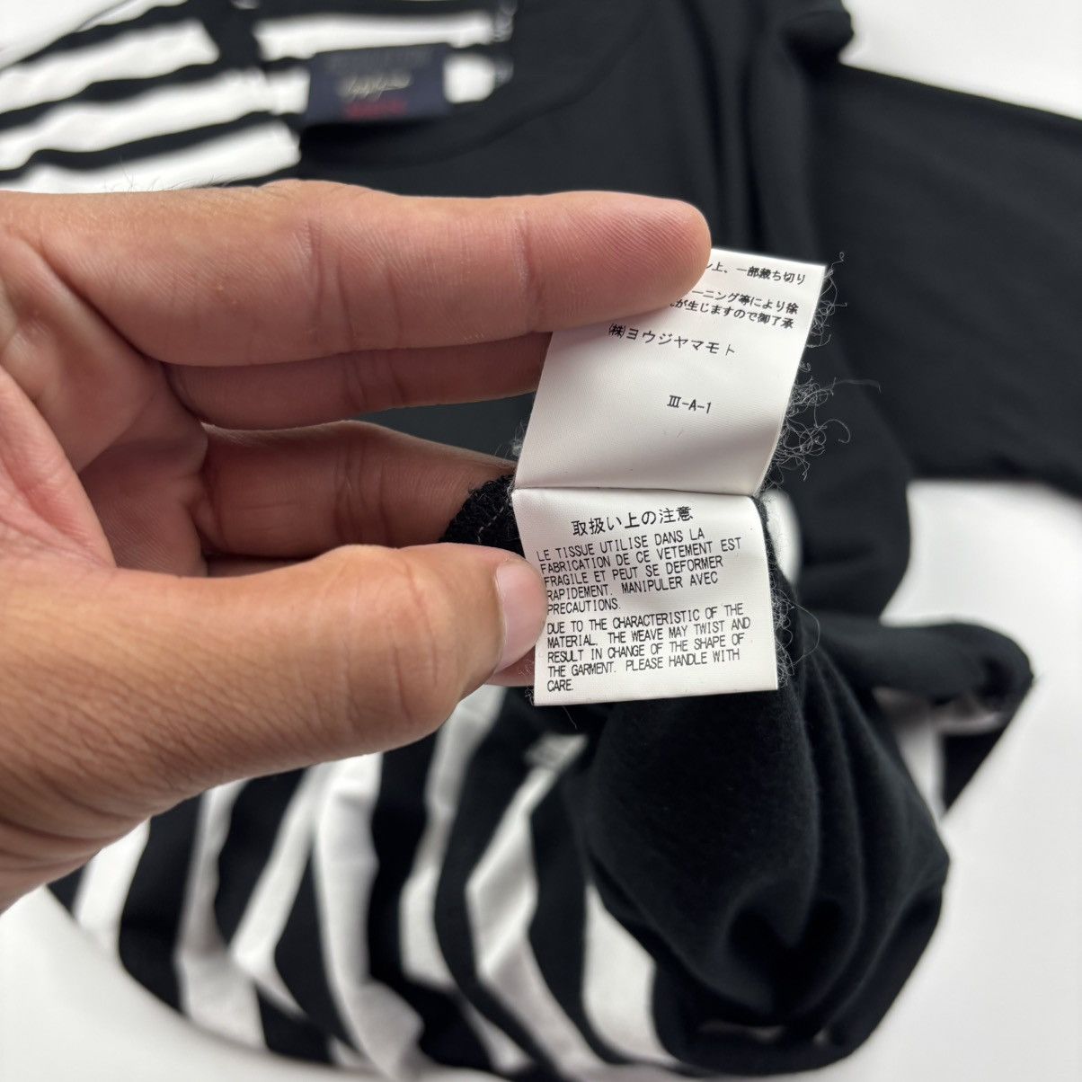 Yohji Yamamoto Yohji Yamamoto Regulation Reconstructed Shirt Size US S / EU 44-46 / 1 - 10 Thumbnail
