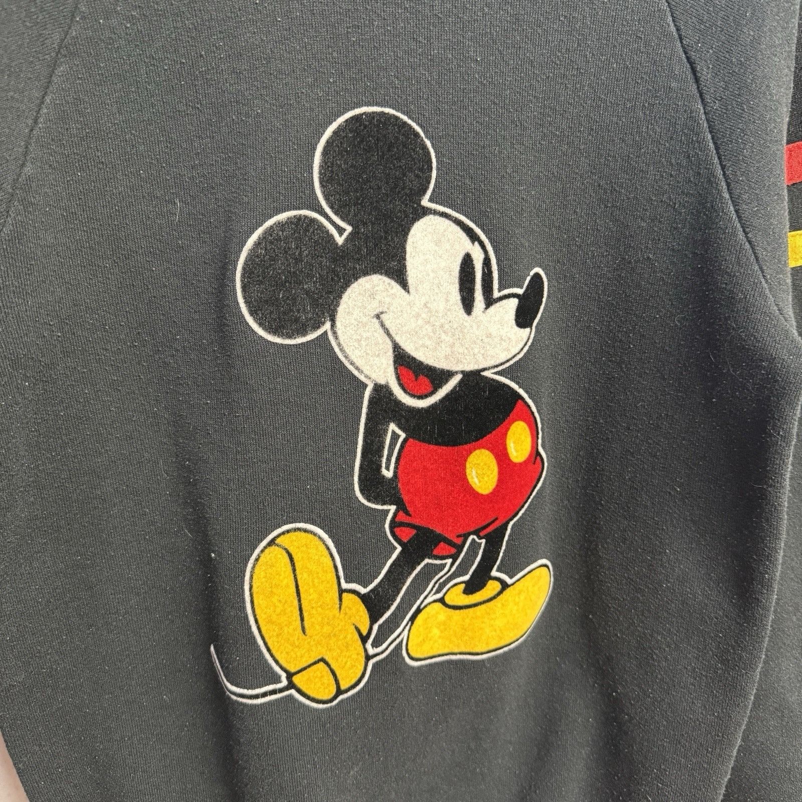 Disney Vintage 80s Mickey Mouse Sweatshirt Small Raglan Disney Size US S / EU 44-46 / 1 - 6 Thumbnail