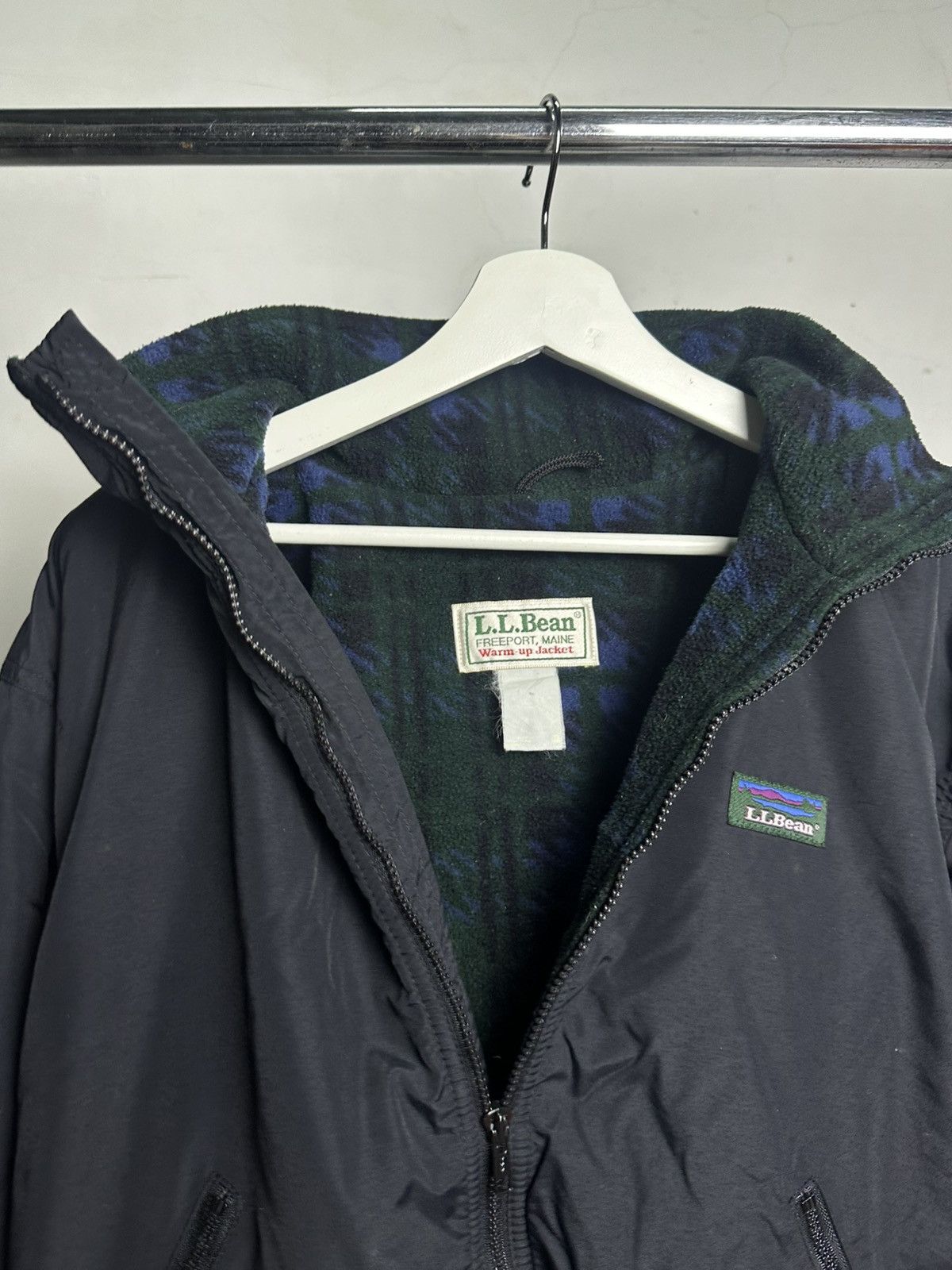 L.L. Bean 90’s L.L.Bean Fleece-Lined Warm-up Jacket Size US M / EU 48-50 / 2 - 2 Thumbnail