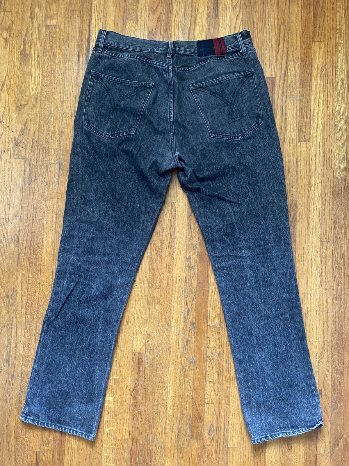 Manresa Manresa Dark Grey Denim Size US 33 - 2 Thumbnail