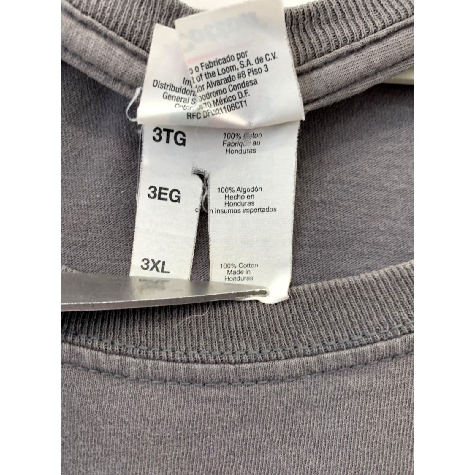 Fruit Of The Loom VINTAGE Dragon Graphic T-Shirt Mens 3XL Gray Blue Lightning Castle Fruit of the Loom HD Cotton Size US XXL / EU 58 / 5 - 3 Thumbnail