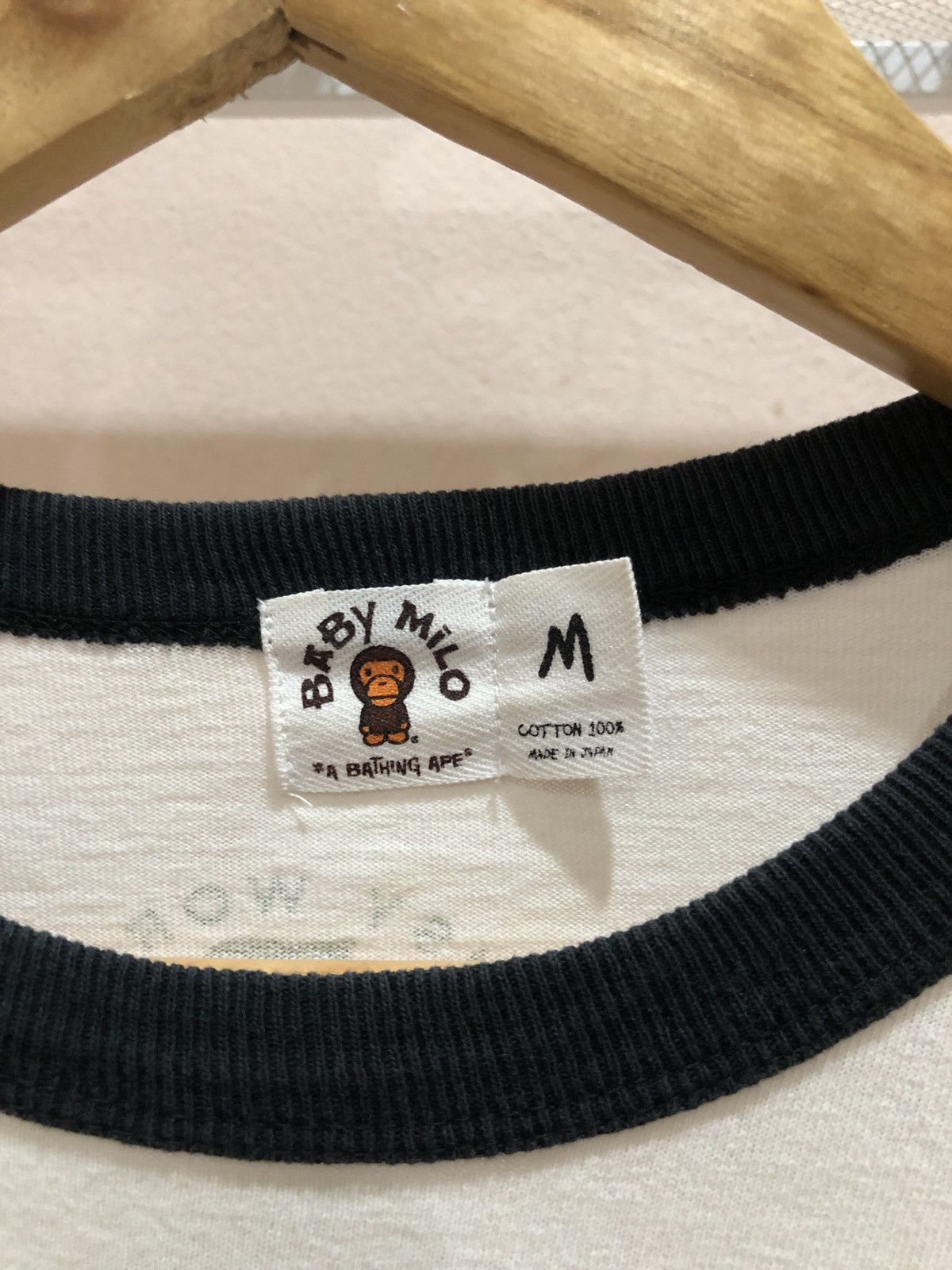 Bape OG 2007 Baby Milo Junk Food Long Sleeve Shirts Size US M / EU 48-50 / 2 - 8 Thumbnail