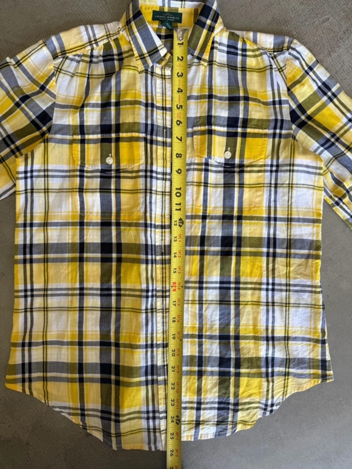 Lauren Ralph Lauren Lauren Ralph Lauren / Plaid Button Down Shirt Size S / US 4 / IT 40 - 8 Thumbnail
