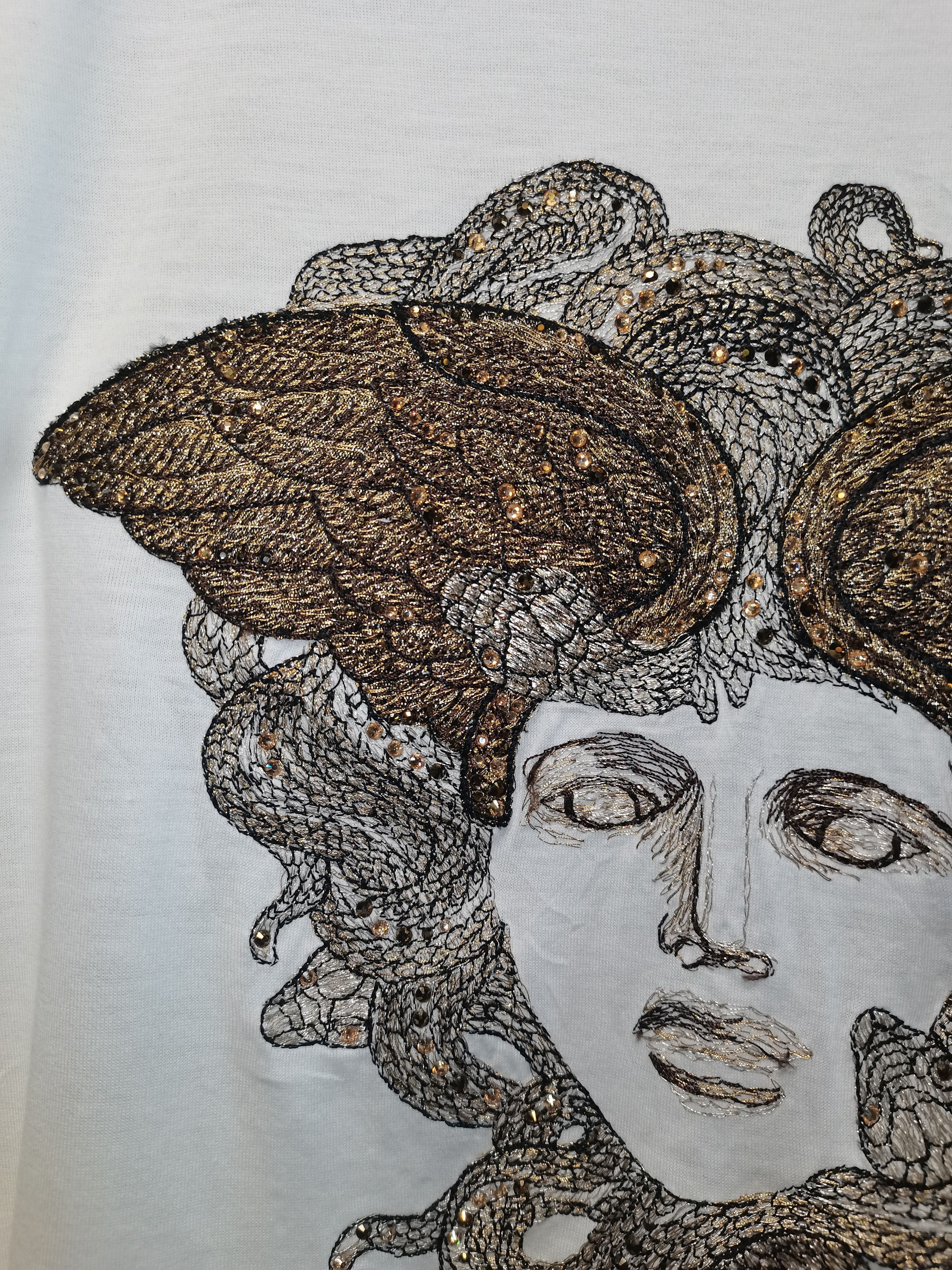 Versace Versace embroidered sequins Medusa shirt Size US L / EU 52-54 / 3 - 3 Thumbnail