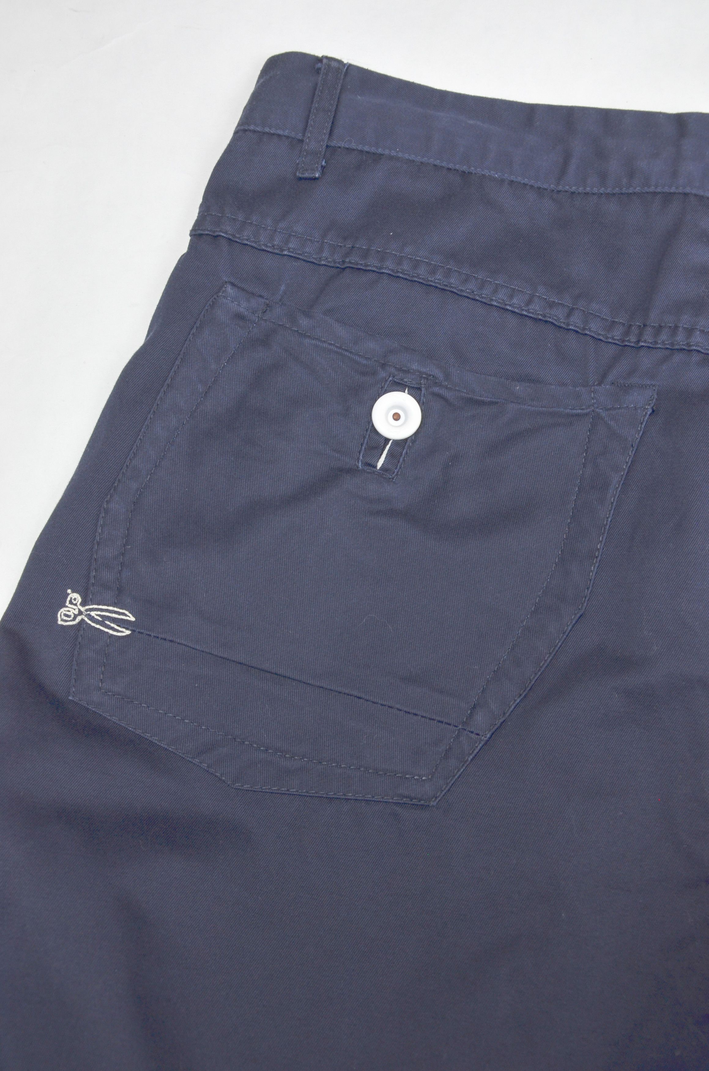 DENHAM Denham Apache Slim Fit Navy Chino Pants – W36 L32 Size US 36 / EU 52 - 13 Thumbnail