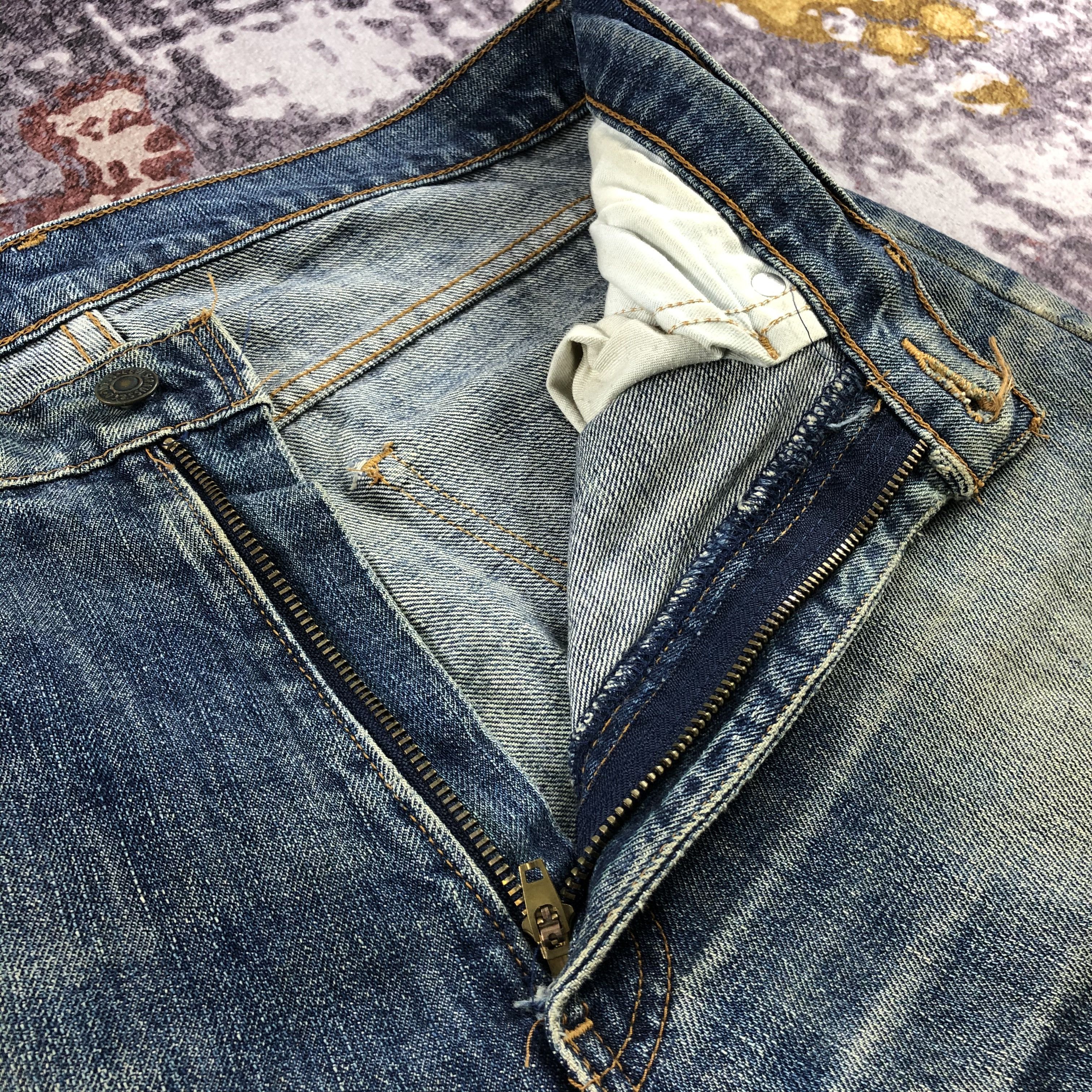 Levi's Vintage 90s Blue Wash Levis 607 Orange Tab Jeans-JM2759 Size US 32 / EU 48 - 12 Thumbnail