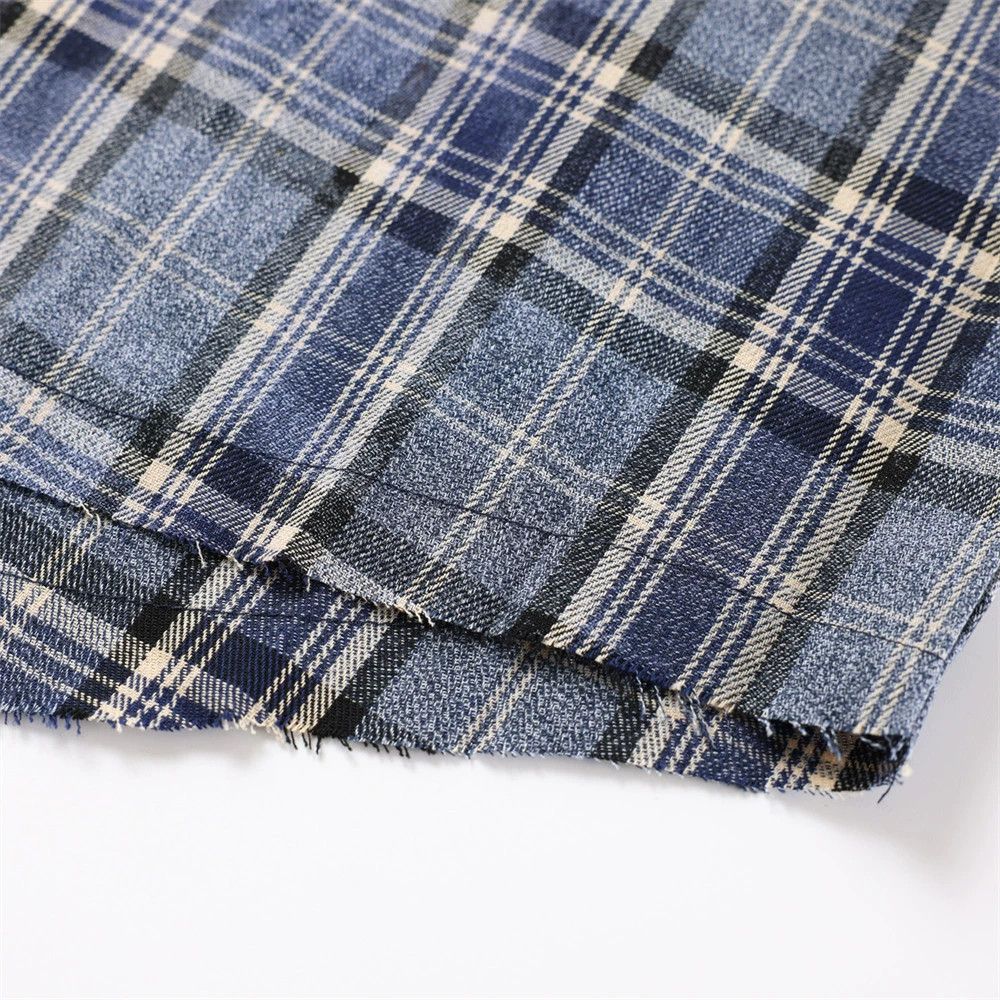 Vintage Men's American retro distressed plaid long-sleeved shirt Size US M / EU 48-50 / 2 - 4 Thumbnail