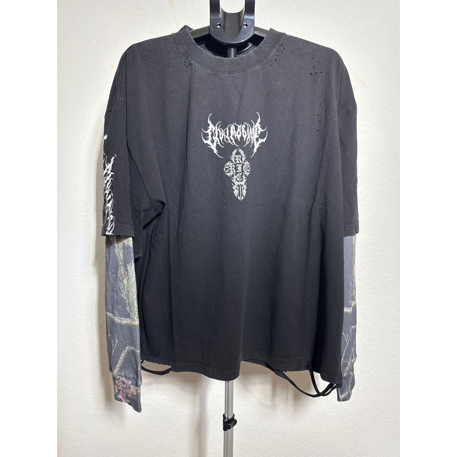 Civil Regime BRAND NEW CIVIL REGIME x BLEACH "REAPER BLOOMING" TWO-FER Size US XL / EU 56 / 4 - 2 Thumbnail