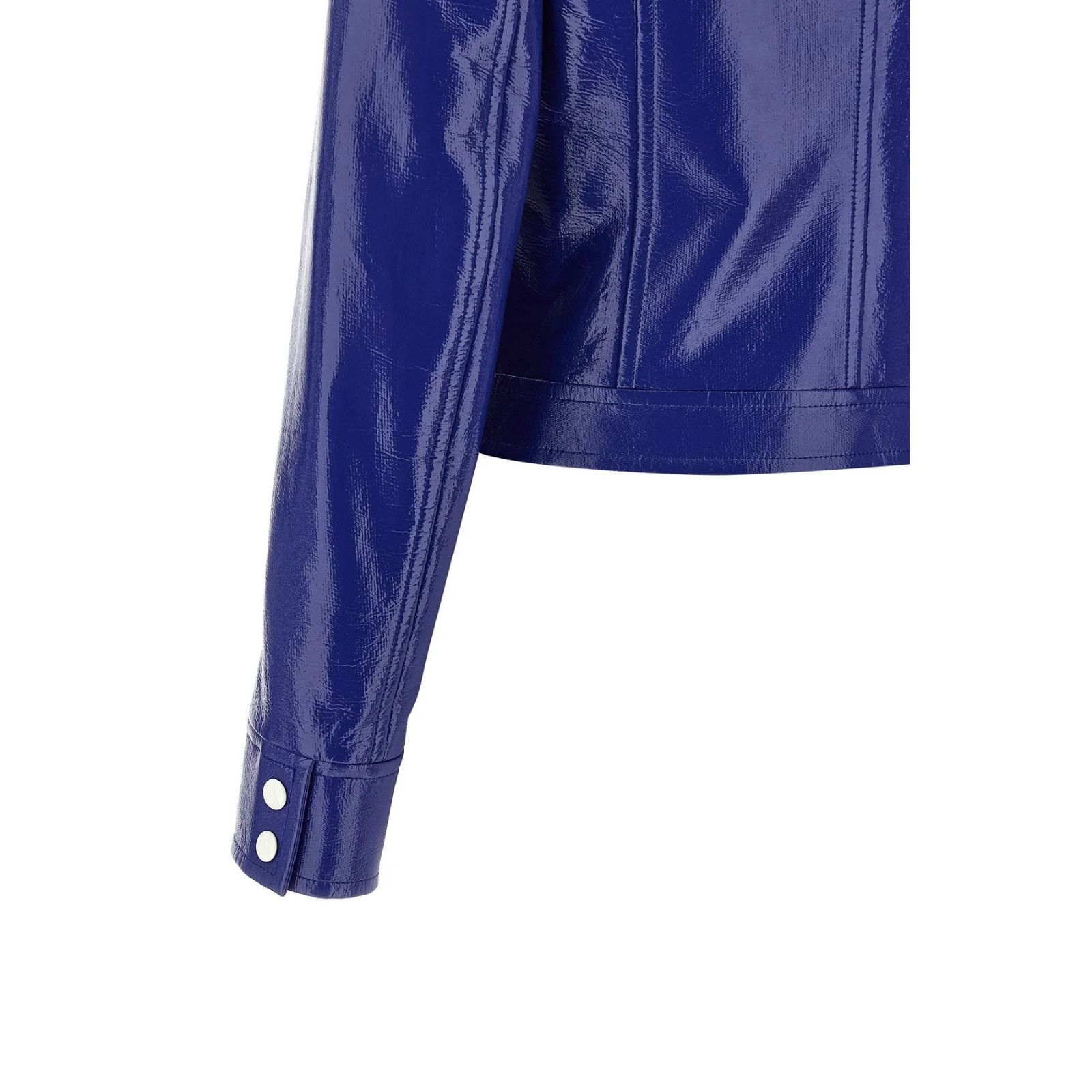 Acne Studios Courreges Re Edition Vinyl Blue Nylon Jacket New & Authentic Size M / US 6-8 / IT 42-44 - 4 Thumbnail