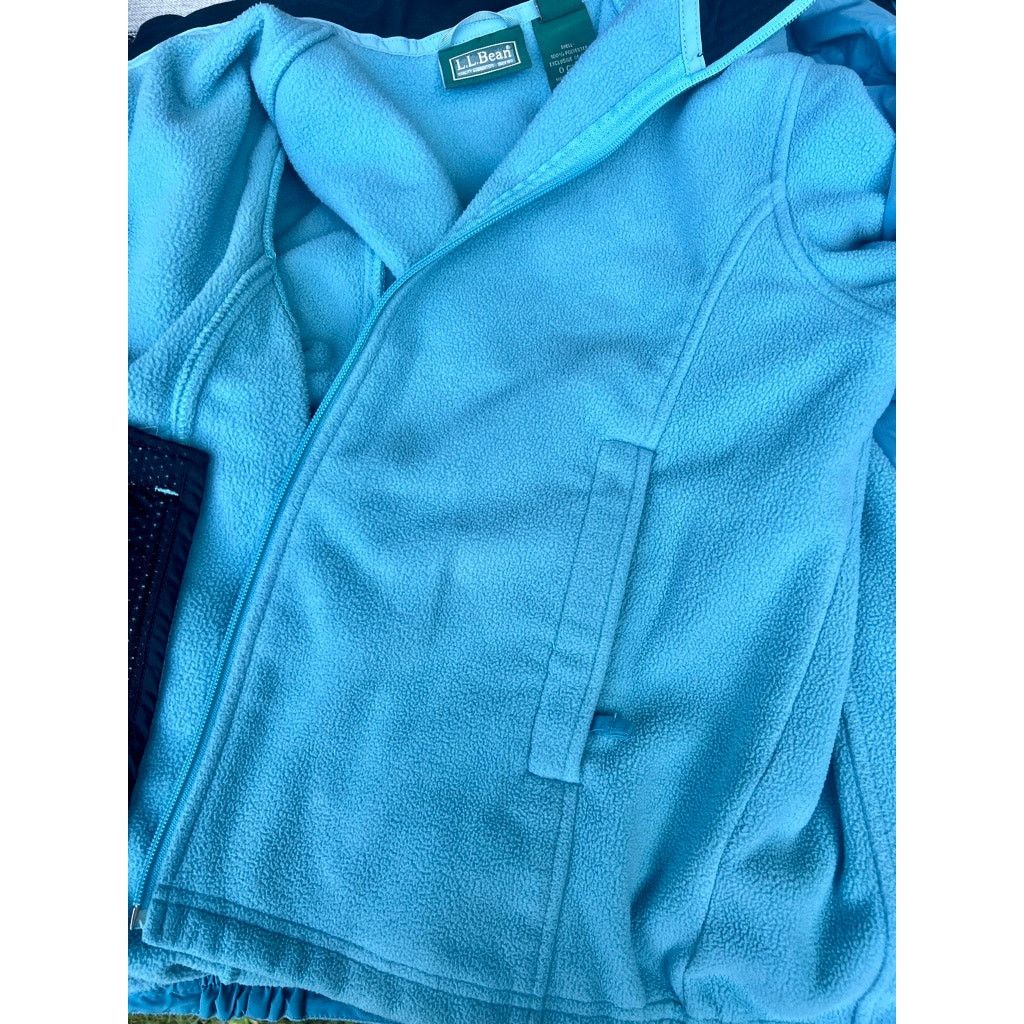 L.L. Bean Womens LL Bean Winter Ski Jacket W/ Liner M Petite Teal Blue Size M / US 6-8 / IT 42-44 - 19 Thumbnail