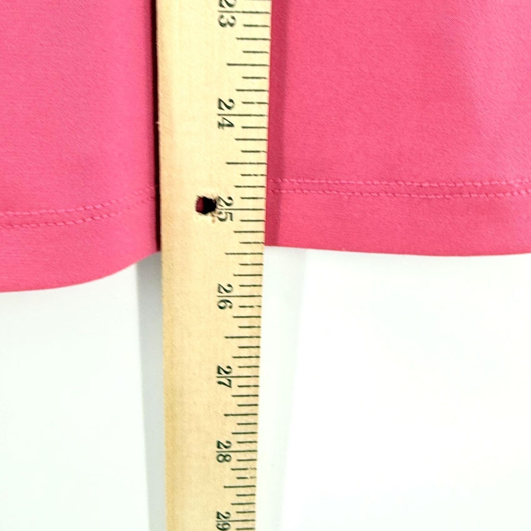 Vintage Susan Graver Shirt Womens Small Pink Stretch Crewneck Lattice Sleeve Top A224317 Size S / US 4 / IT 40 - 3 Thumbnail