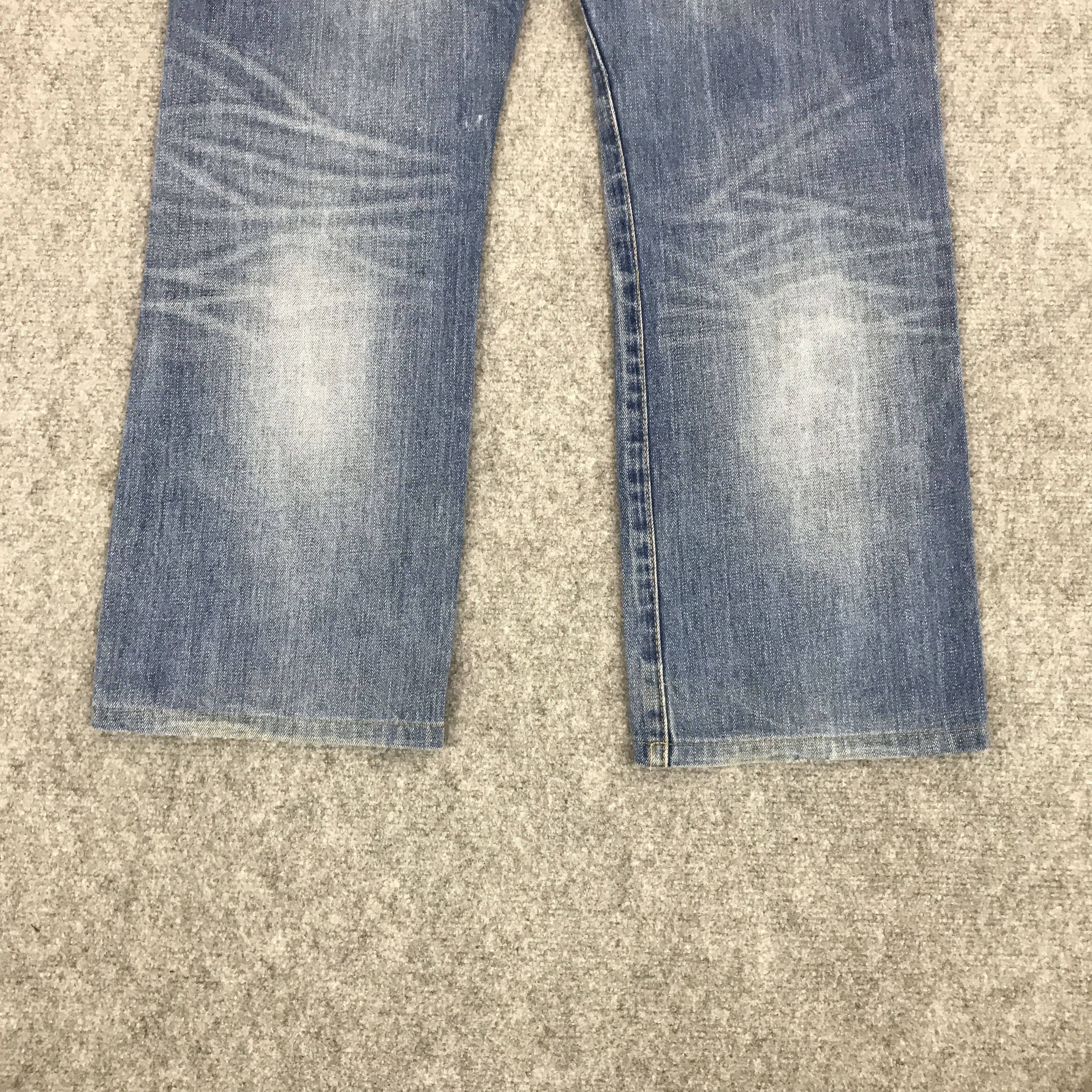 Japanese Brand JAPAN EMBROIDERY FISH DISTRESSED PANTS Size US 31 - 6 Thumbnail