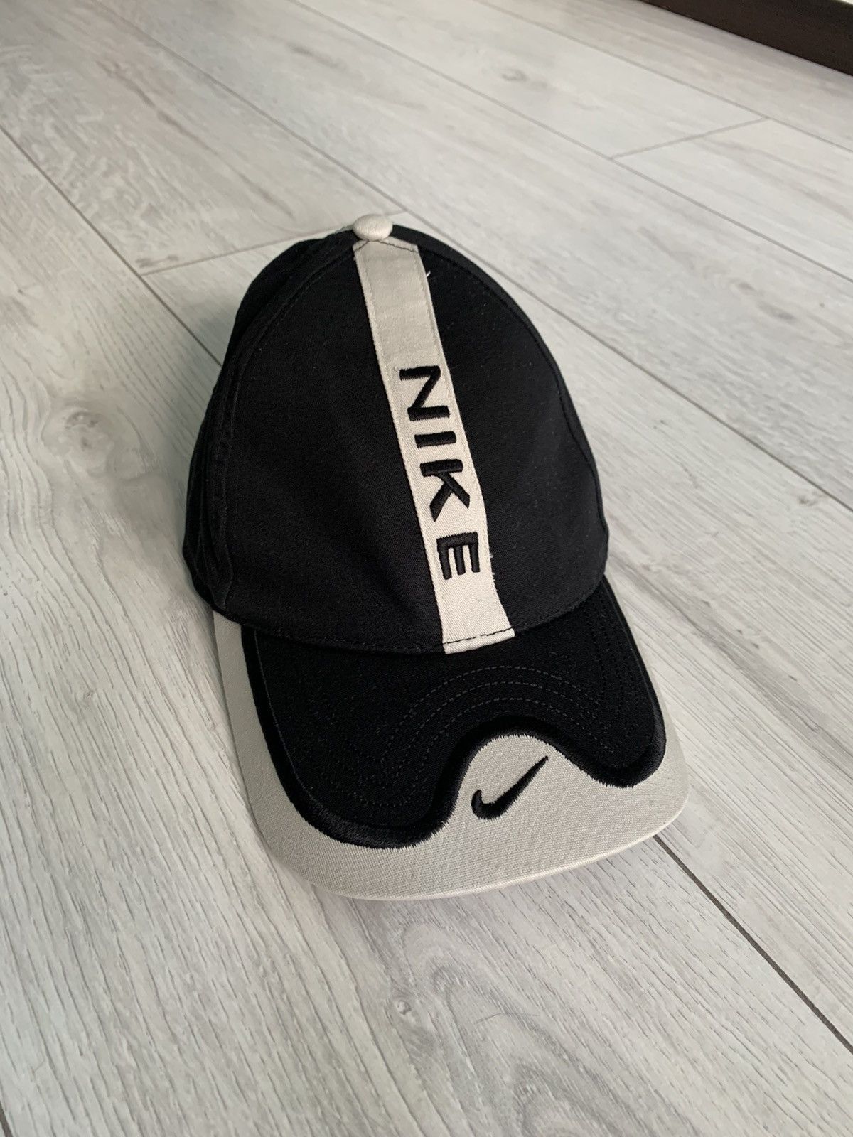 Nike × Vintage Nike Vintage y2k black hat Size ONE SIZE - 3 Thumbnail