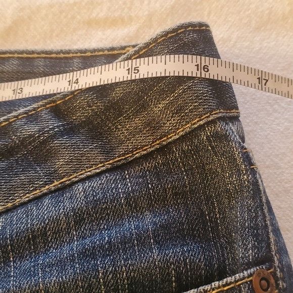 BKE BKE Elite Embroidered Sz. 33 x32.5 Flared Blue Jeans Size US 33 - 10 Thumbnail