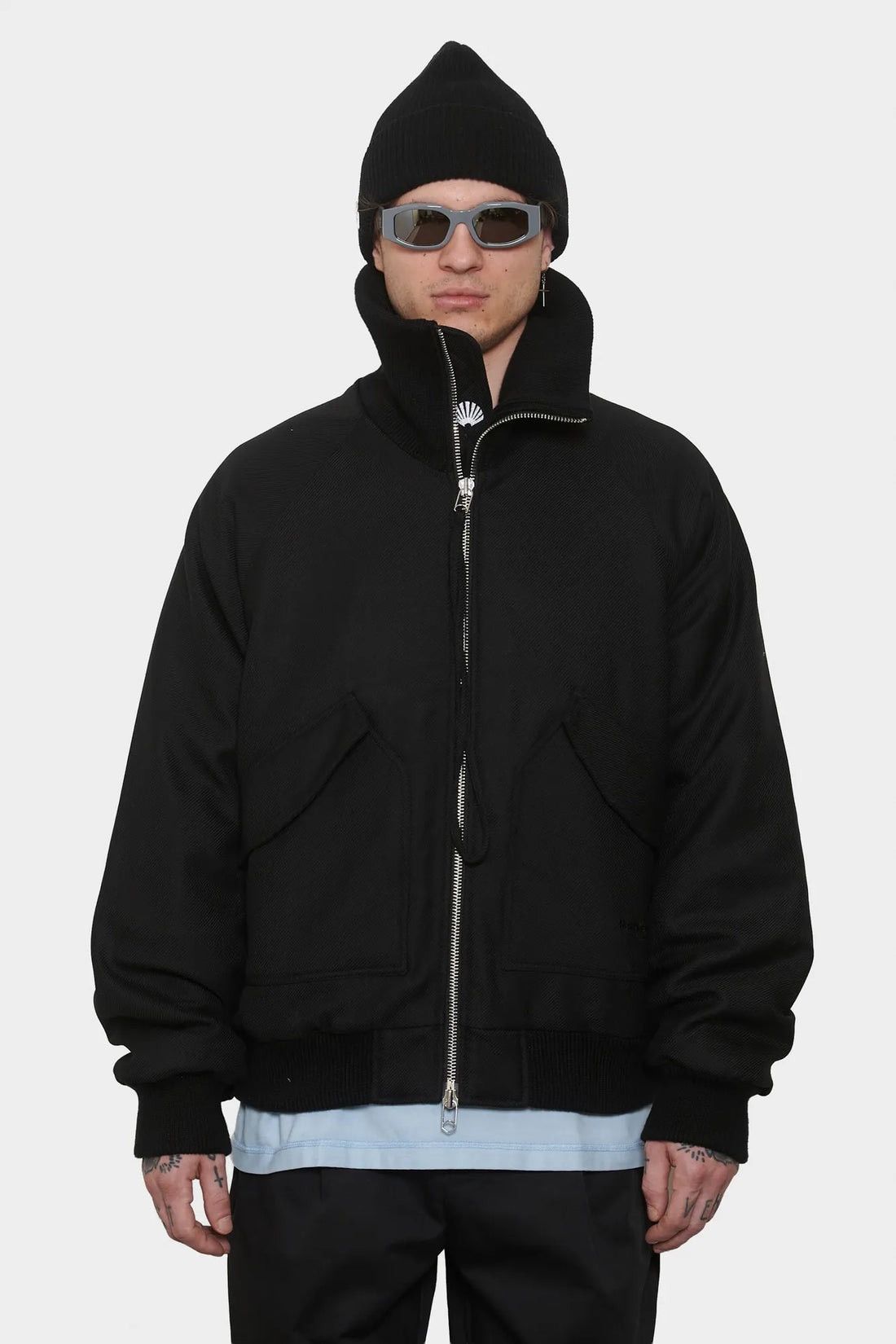 Other New Amsterdam Wool Bomber Jacket Size US L / EU 52-54 / 3 - 1 Thumbnail