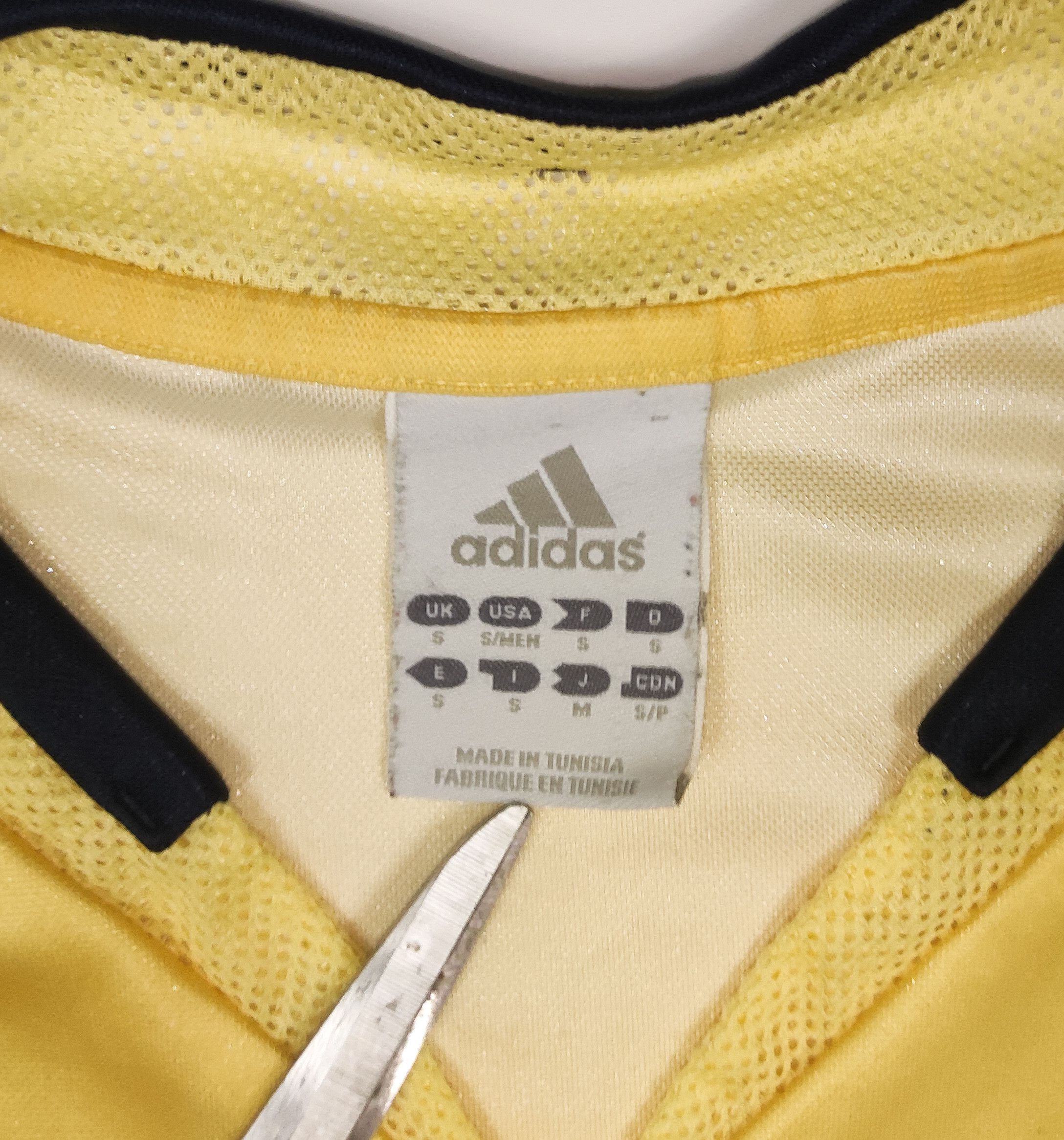 Adidas Ajax Amsterdam 2004 2005 Adidas Away Shirt Vintage Gold Size US S / EU 44-46 / 1 - 3 Thumbnail