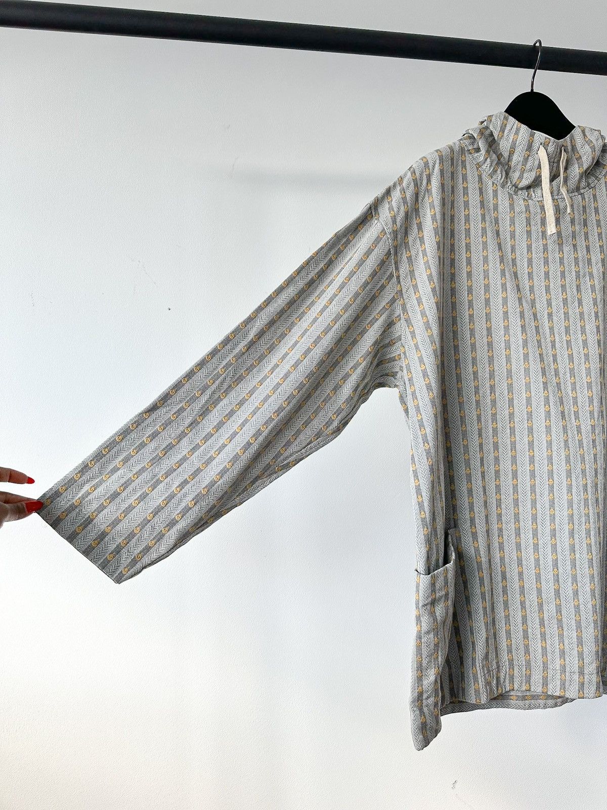 Snow Peak Snow Peak Cotton Dobby Herringbone Jacquard Hoodie Size US L / EU 52-54 / 3 - 3 Thumbnail