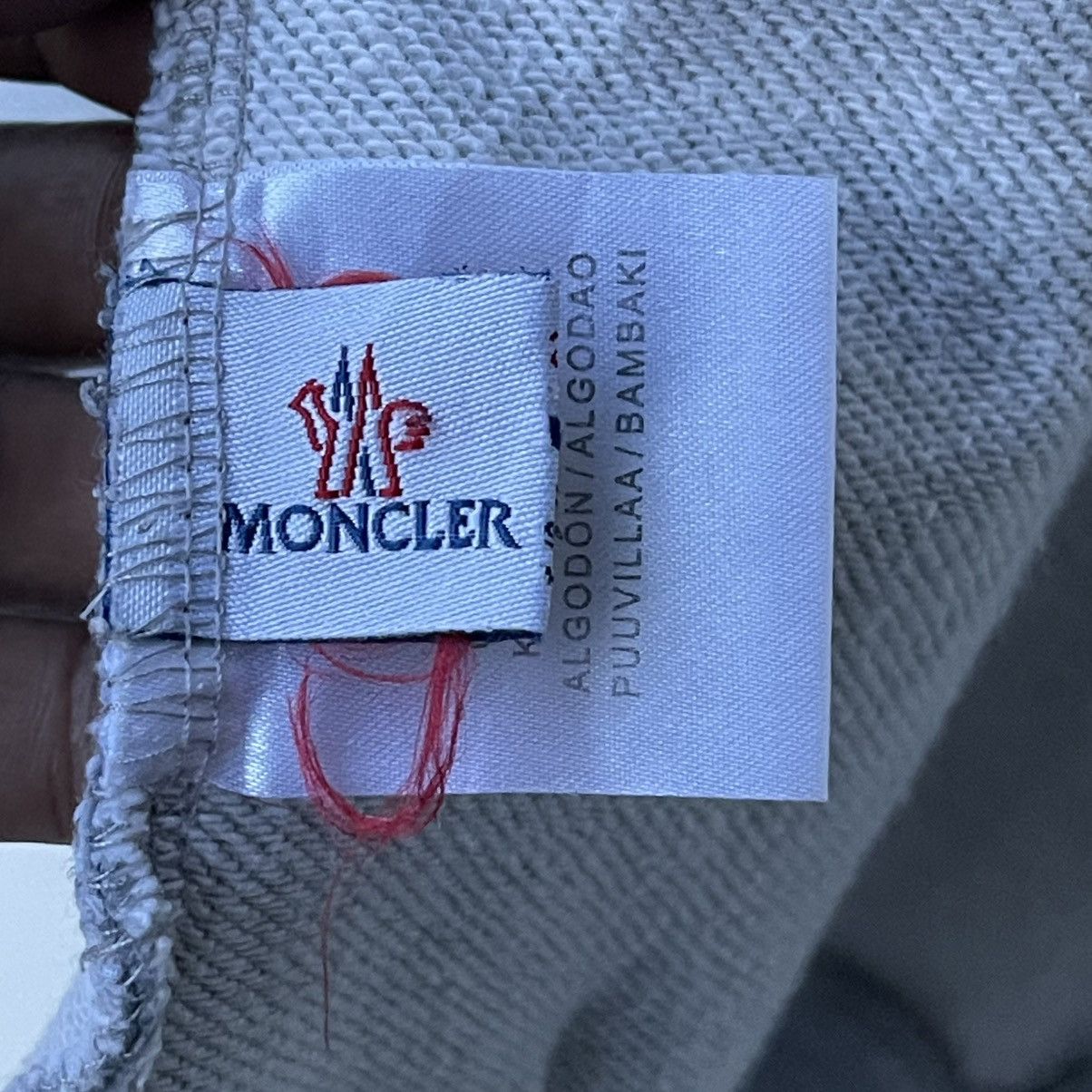 Moncler Vintage Moncler Trashed Zip Up Hoodie Size US M / EU 48-50 / 2 - 10 Thumbnail