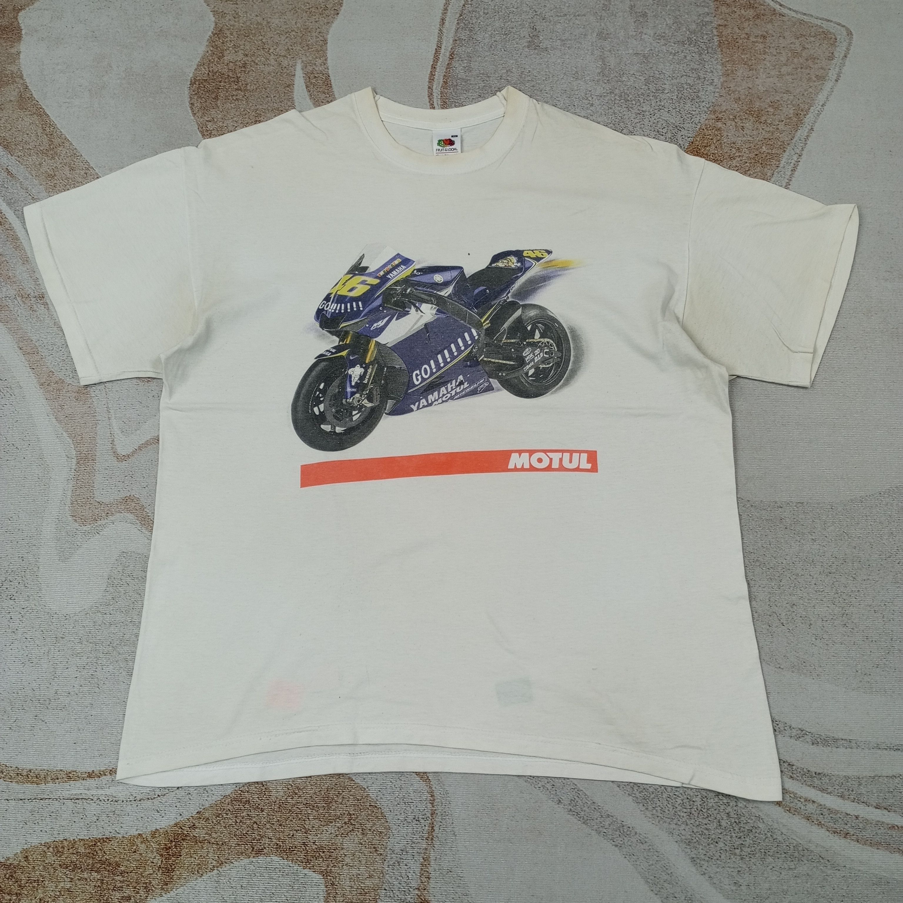 Yamaha Motul Yamaha Rossi 46 MotoGP Racing Tshirt C239N66 Size US XL / EU 56 / 4 - 1 Thumbnail