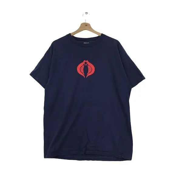 Vintage Vtg G.I JOE COBRA Command Movie Action Figure Tee Shirt Size US L / EU 52-54 / 3 - 1 Thumbnail