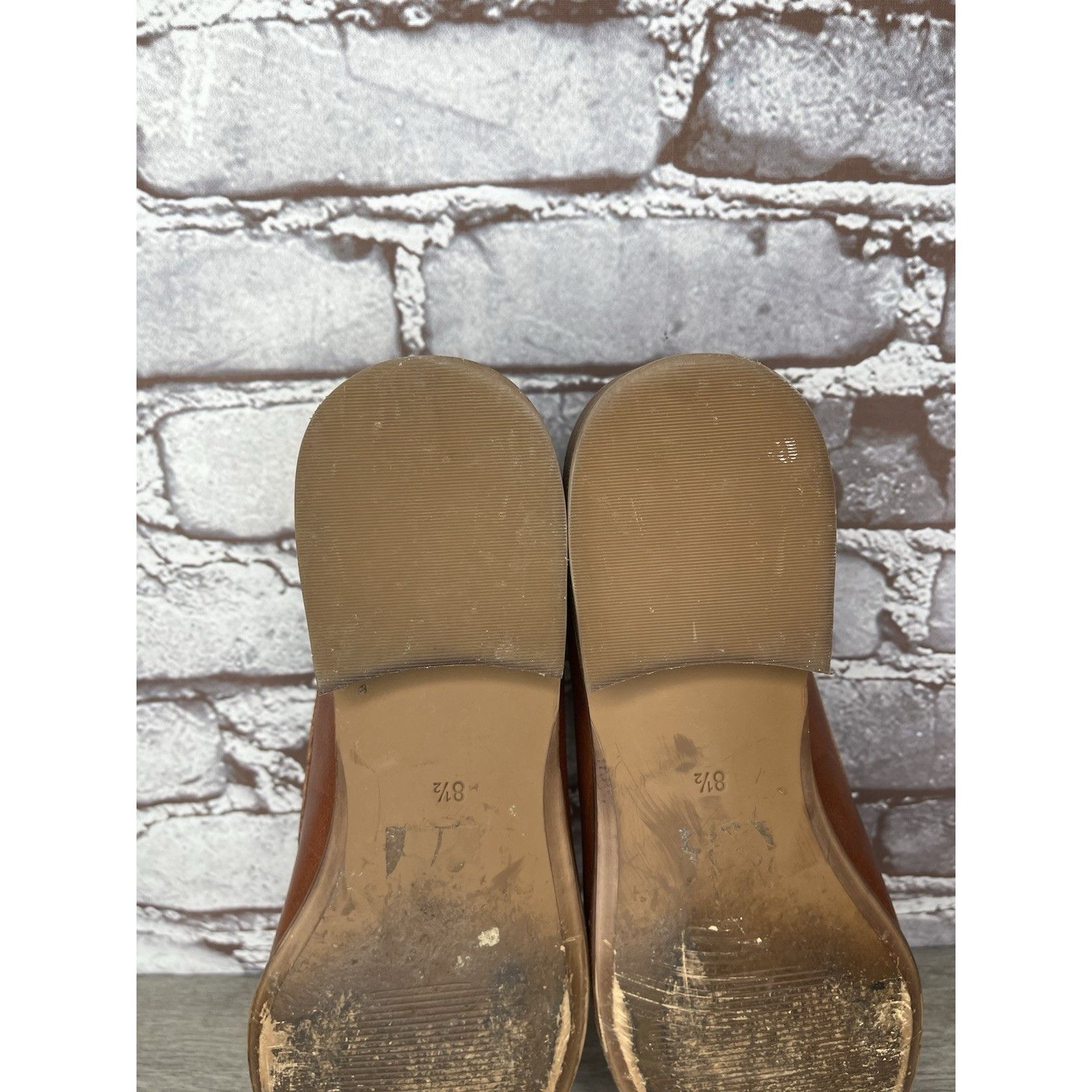 Madewell Madewell Frances Leather Loafers Burnished Mahogany Slip-On Size US 8.5 / IT 38.5 - 19 Thumbnail