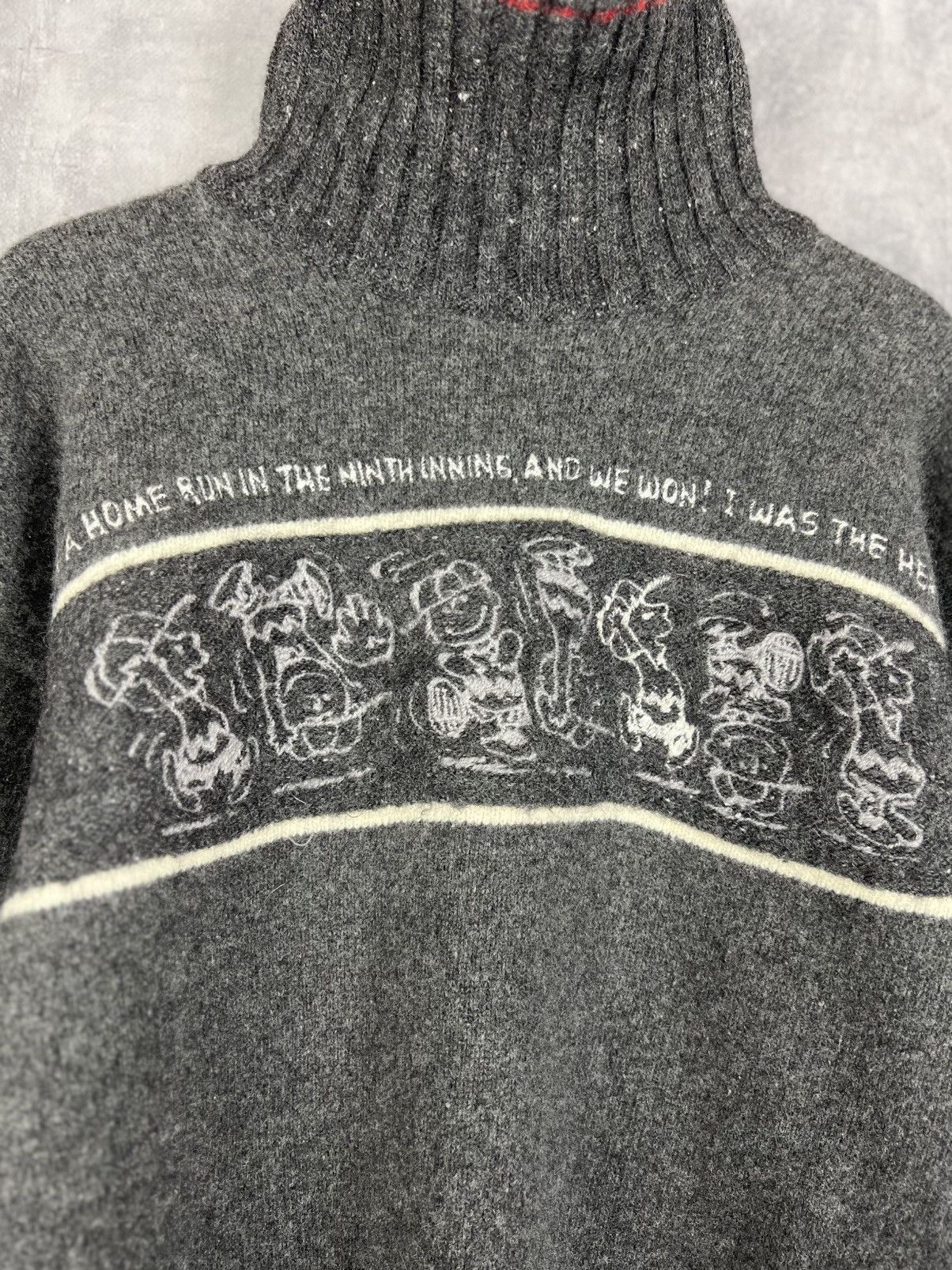 Iceberg Vintage Iceberg Peanuts Wool Sweater Size M Size US M / EU 48-50 / 2 - 7 Thumbnail