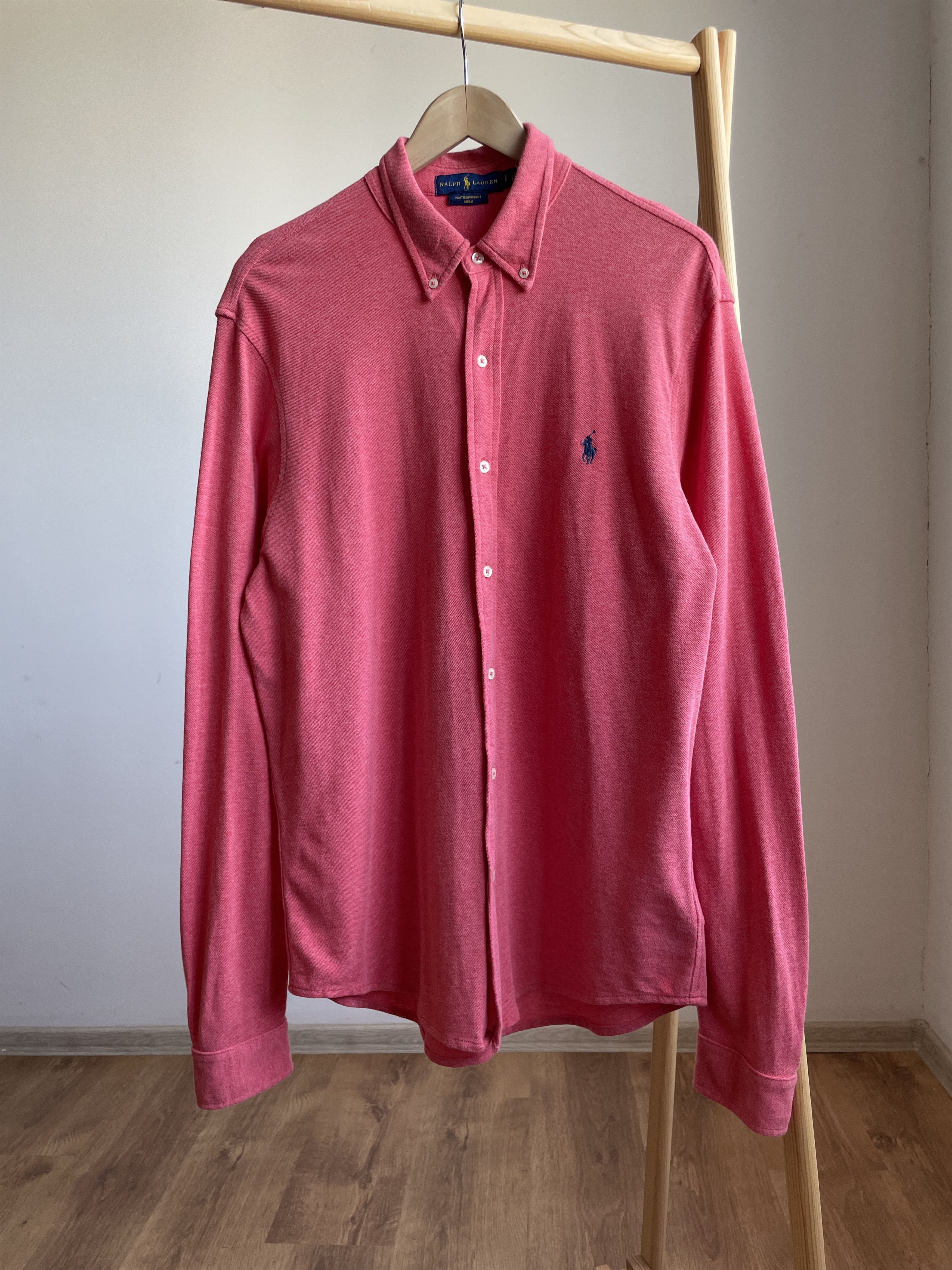 Polo Ralph Lauren Polo Ralph Lauren Featheweight Mesh Shirt Size L Size US L / EU 52-54 / 3 - 1 Thumbnail