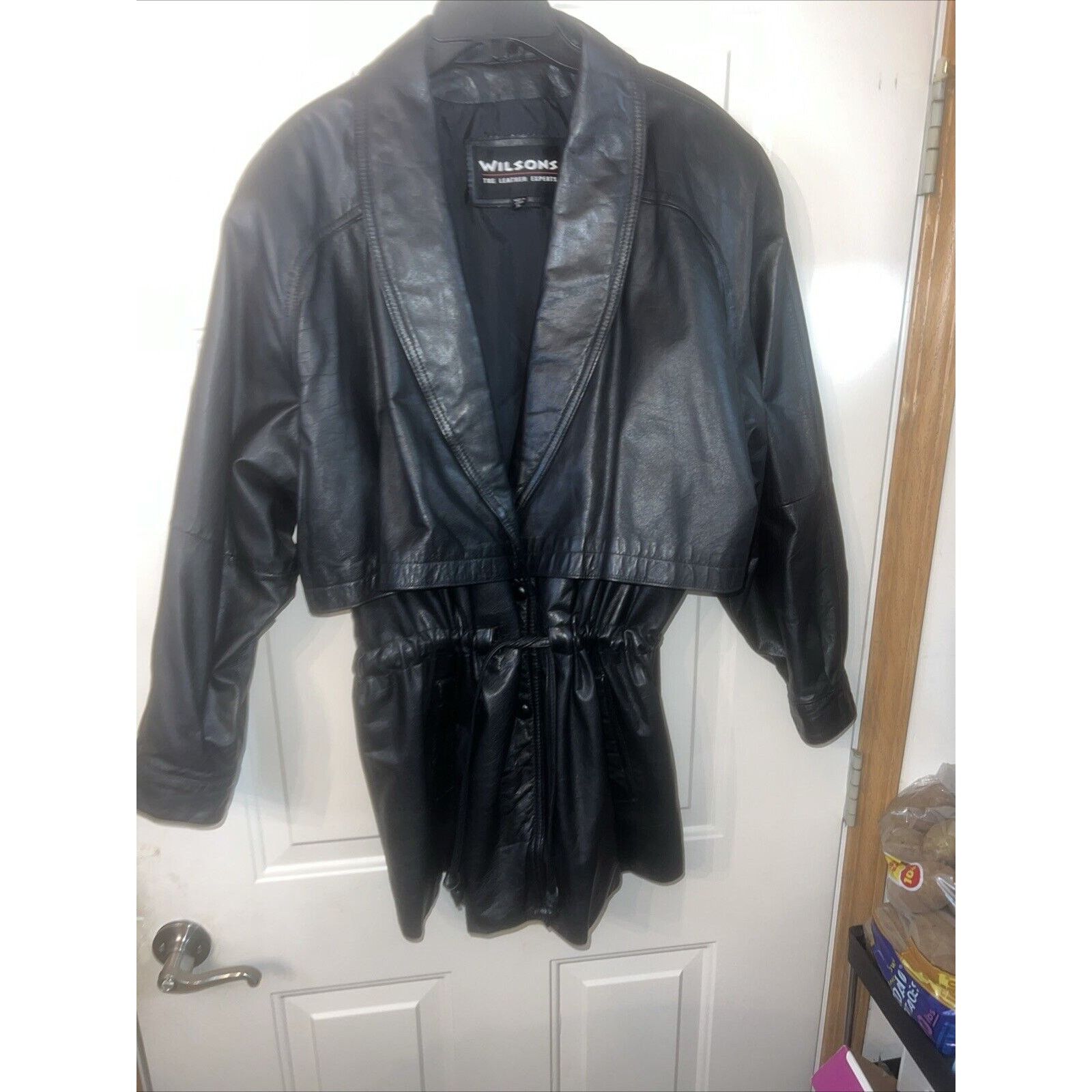 Wilsons Leather Wilsons Leather Black Adjustable Waist Jacket Women’s XL Size XL / US 12-14 / IT 48-50 - 6 Thumbnail