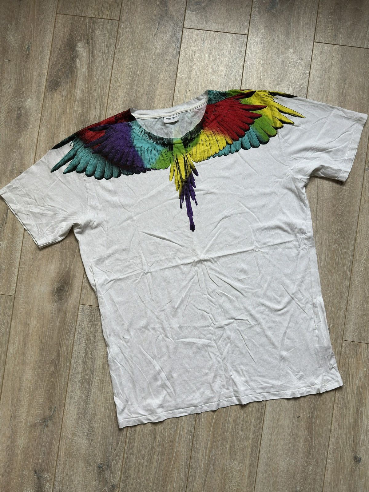 Marcelo Burlon Marcelo Burlon “Icon Wings” T‑Shirt Size US L / EU 52-54 / 3 - 1 Thumbnail