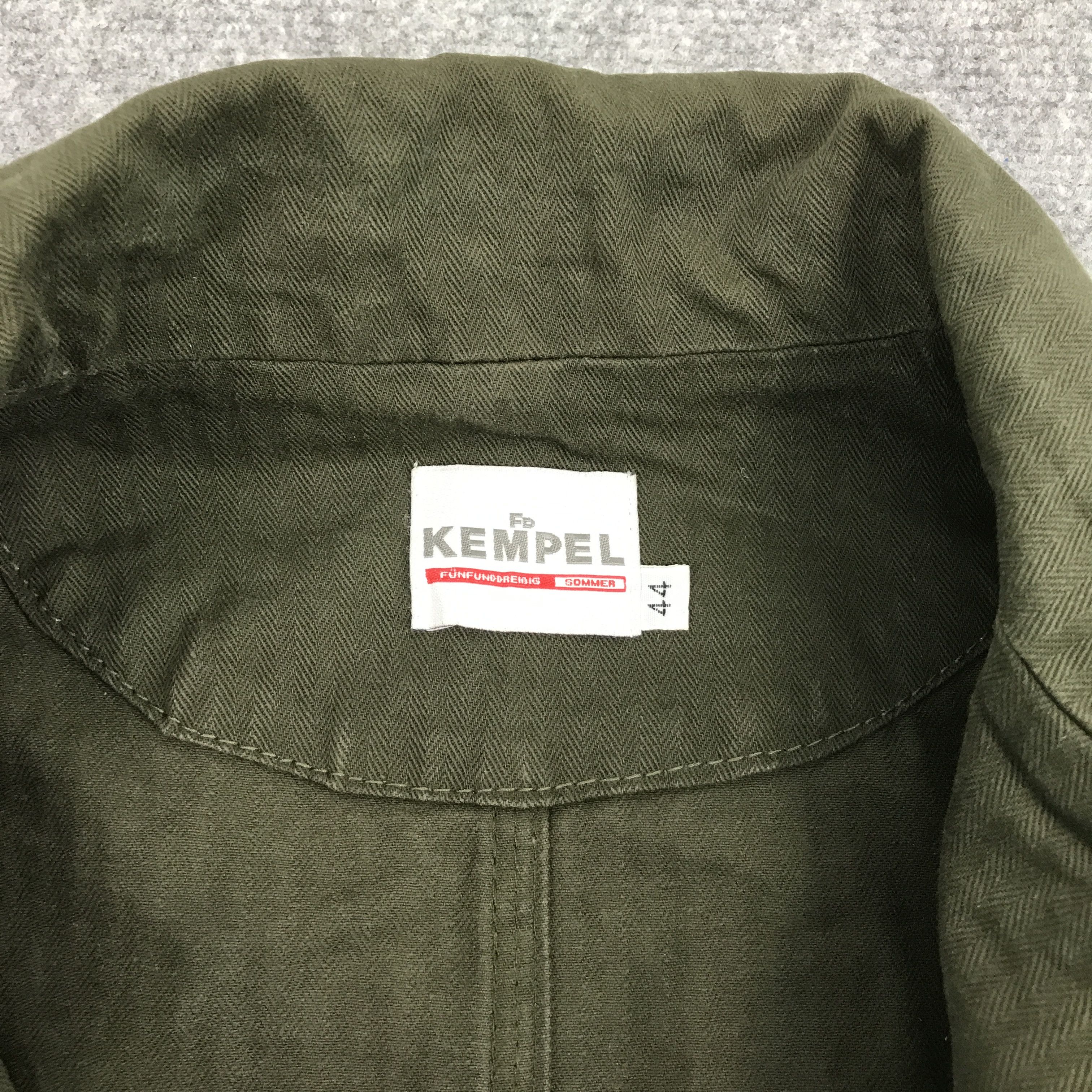 Japanese Brand KEMPEL PARKAS STYLE BUTTON JACKET Size US M / EU 48-50 / 2 - 5 Thumbnail