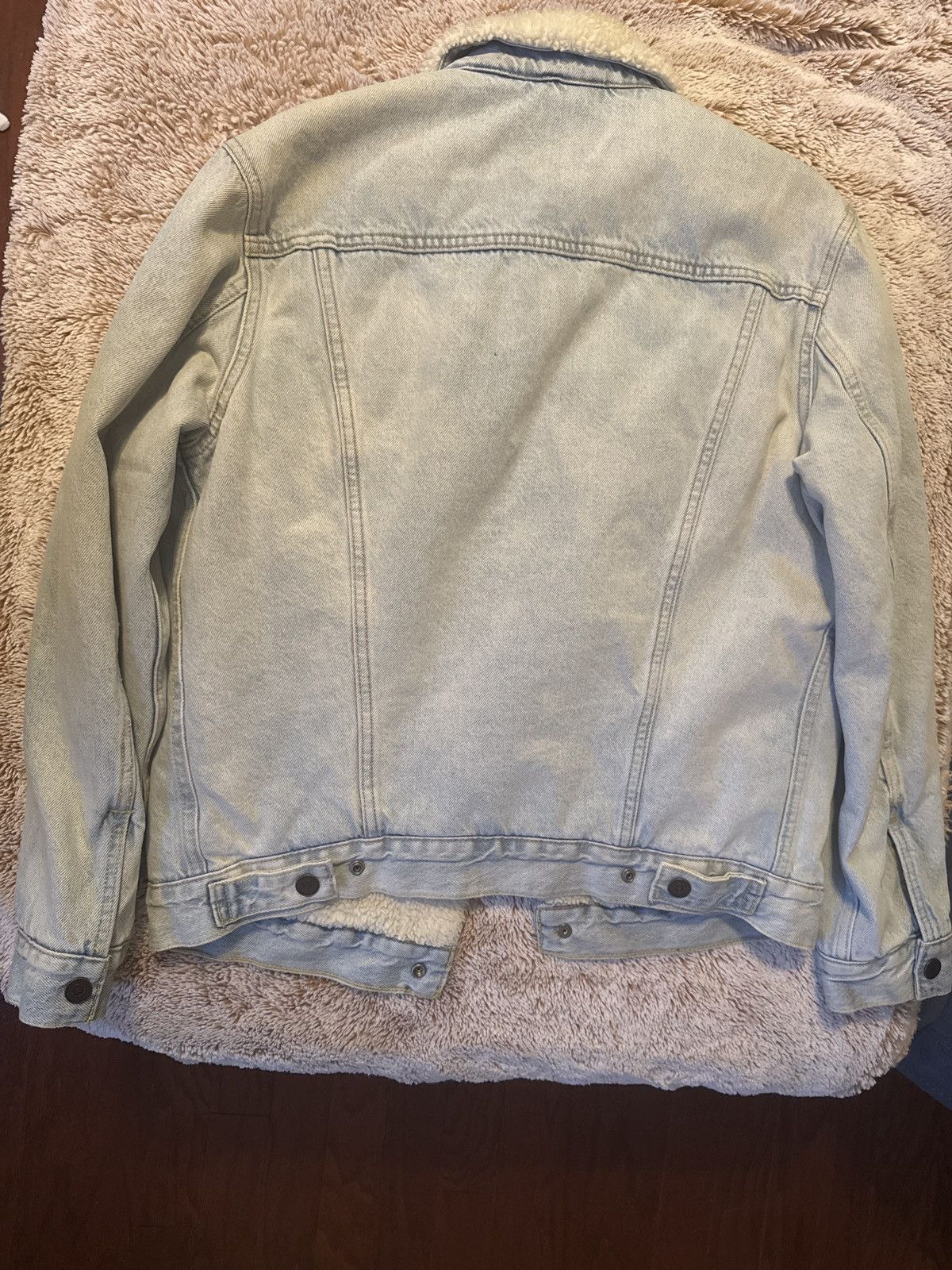 Levi's Light blue denim Levi sherpa Size US S / EU 44-46 / 1 - 2 Thumbnail
