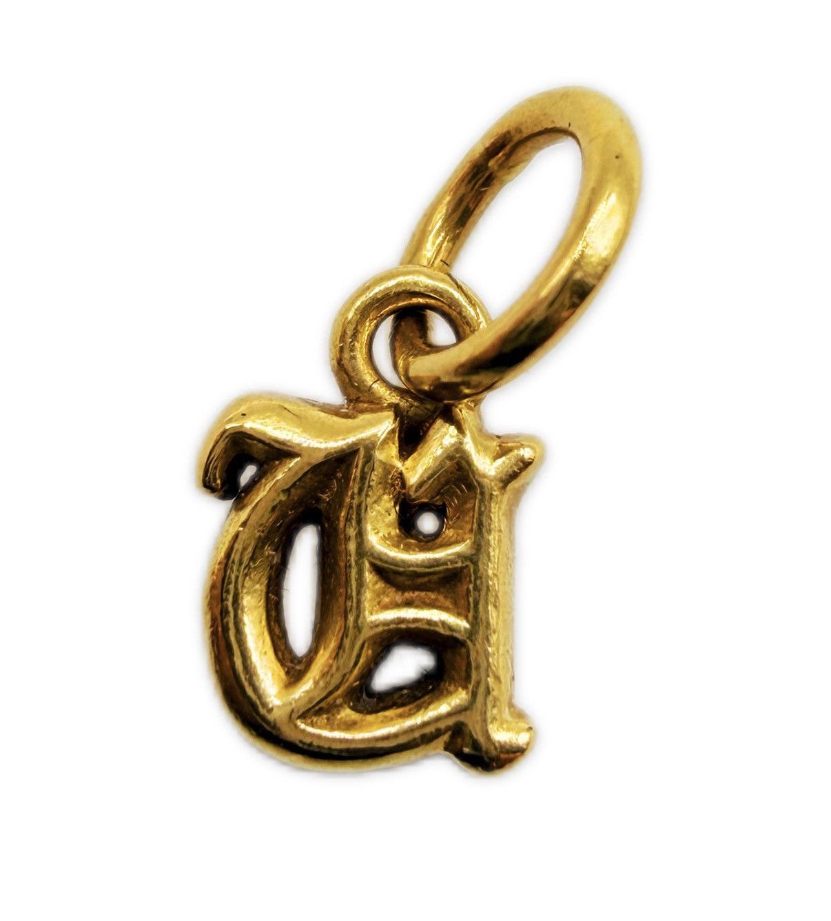 Chrome Hearts Chrome Hearts CH Alphabet Spell Out 22k Gold Charm Pendant Size ONE SIZE - 1 Thumbnail