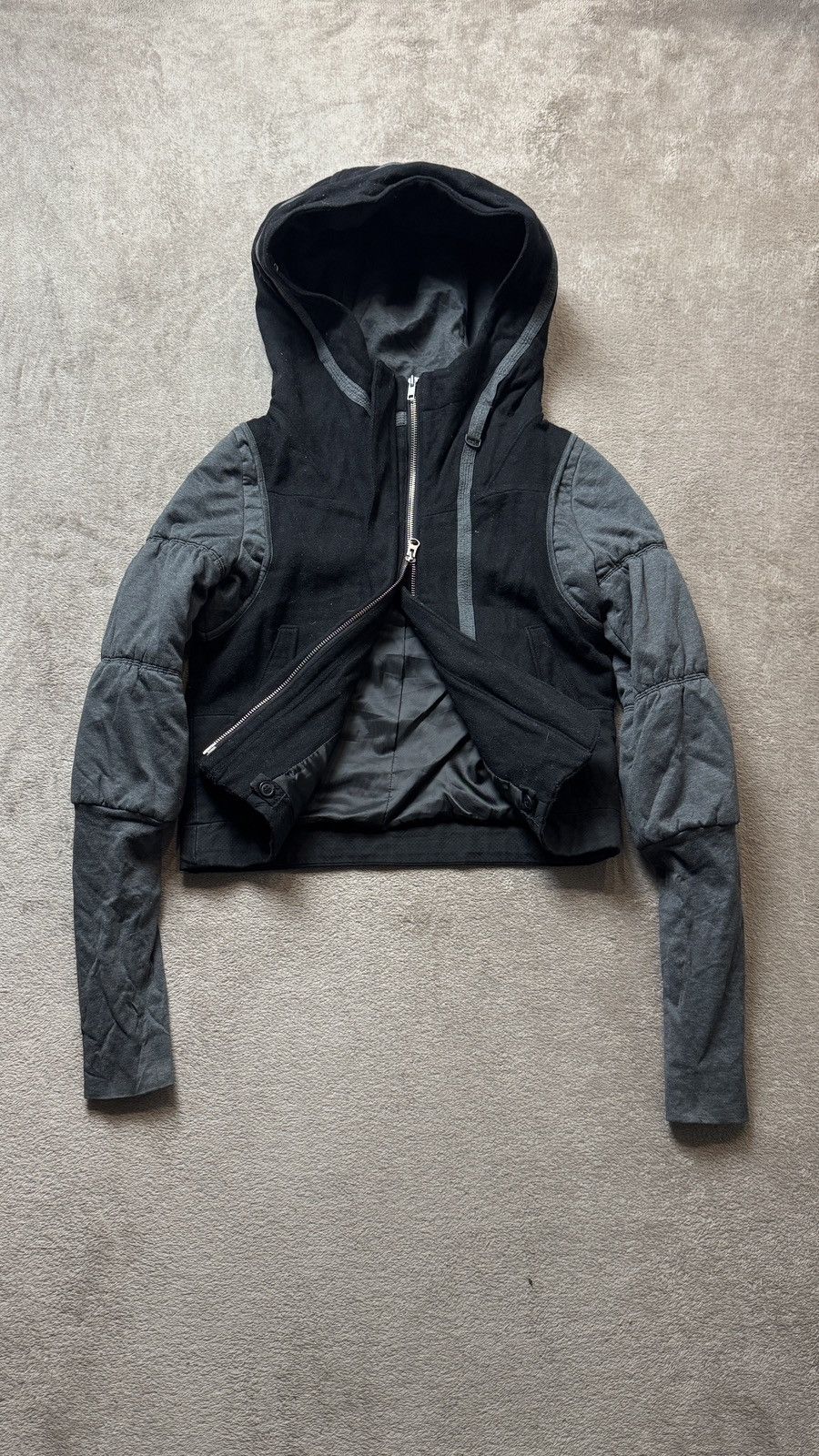 Other Rick Owens Helmut Lang lgb cdg Vibe JNBY Cropped Wool Jacket Size M / US 6-8 / IT 42-44 - 3 Thumbnail