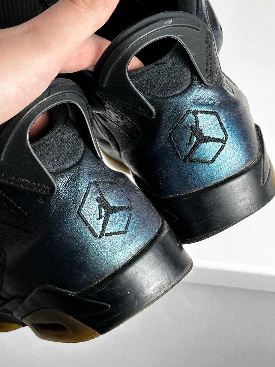 Jordan Brand × Nike Nike Air Jordan 6 Chameleon Black Size 7.5 Size US 7.5 / EU 40-41 - 14 Thumbnail