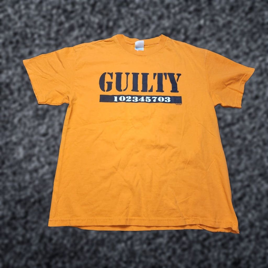 Vintage VINTAGE Tennessee River Inmate T Shirt Adult L Orange Graphic Tee Mens Halloween Costume 90s Prison Funny Shirt Size US L / EU 52-54 / 3 - 1 Thumbnail